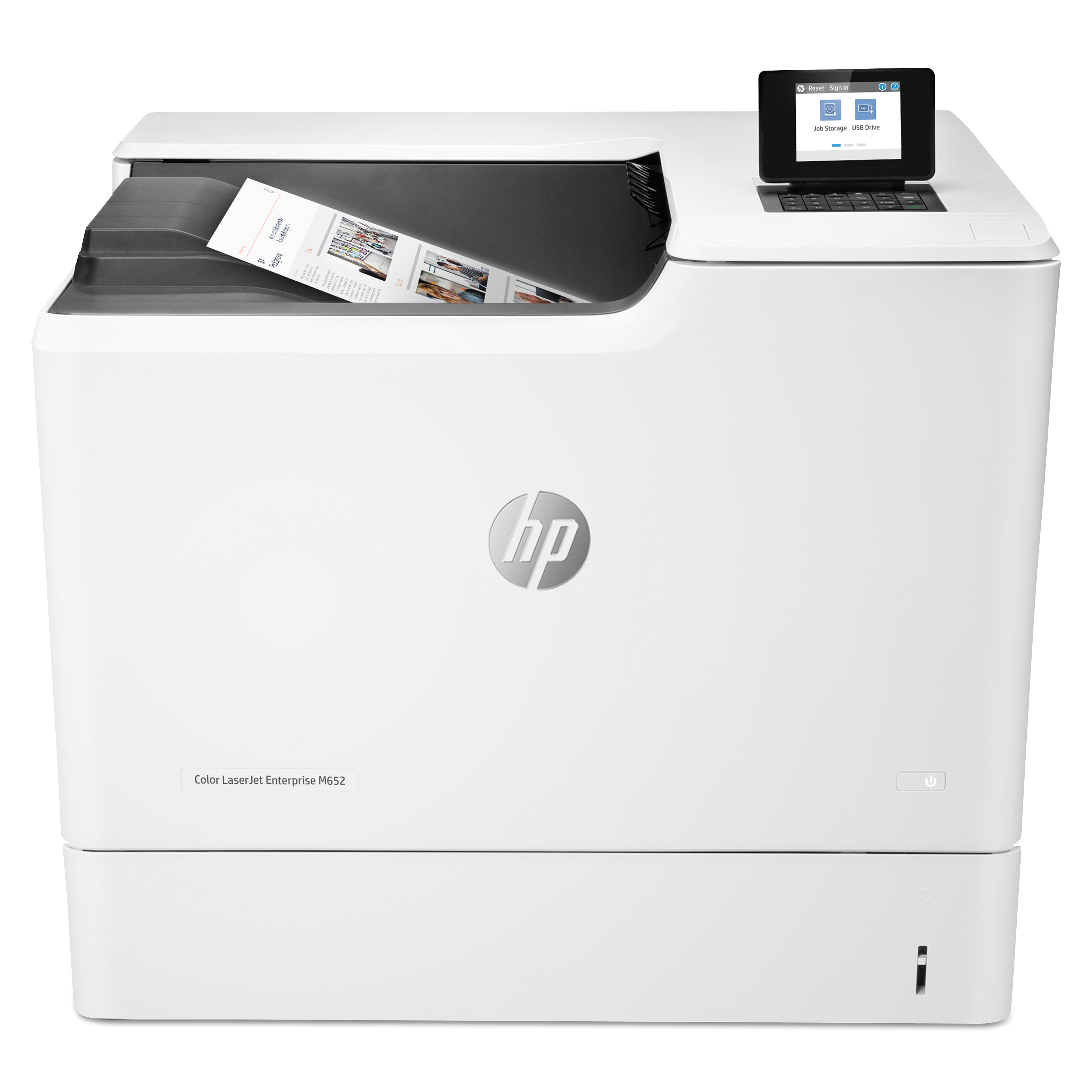  HP J7Z98A#BGJ Color LaserJet Enterprise M652n Laser Printer (HEWJ7Z98A) 