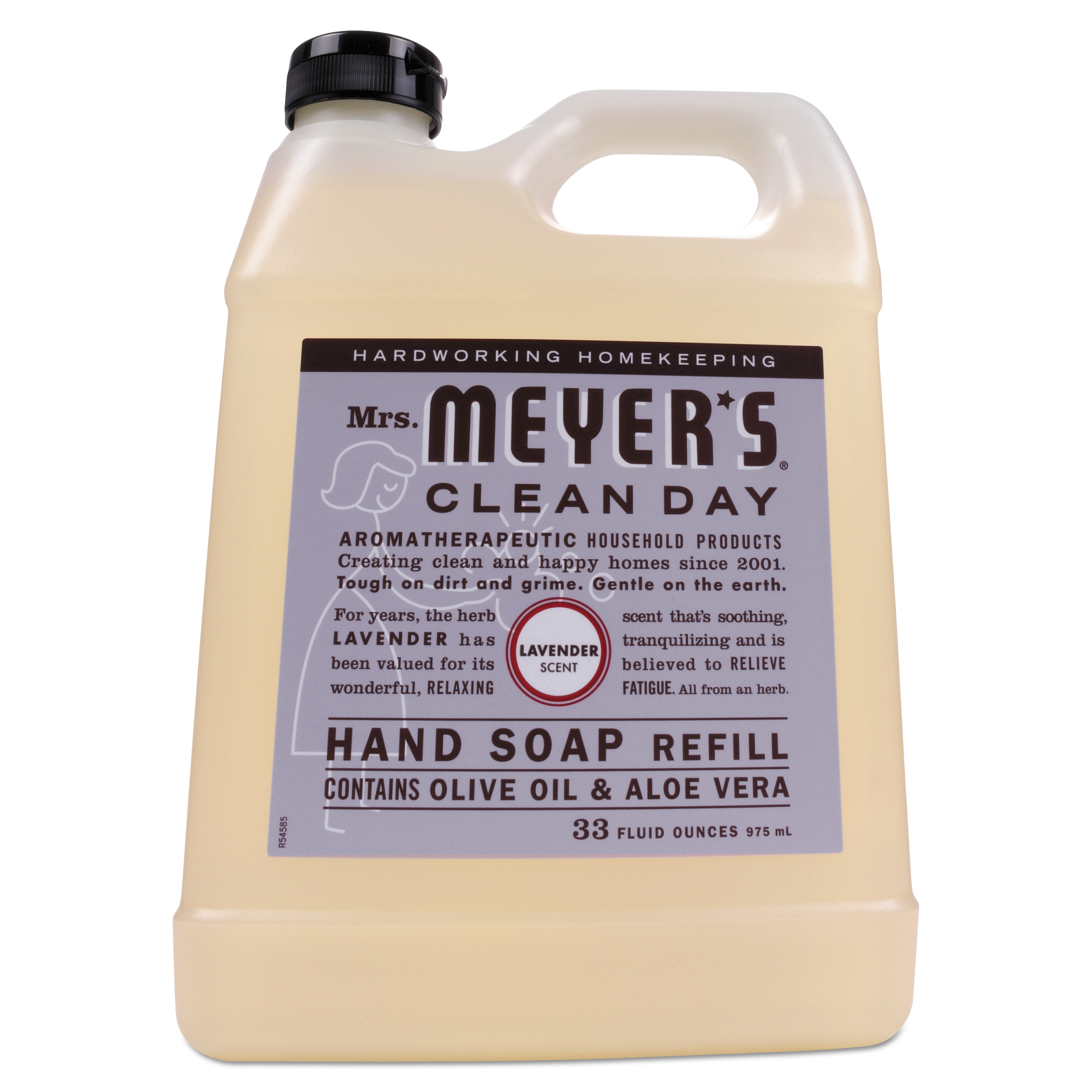 Clean Day Liquid Hand Soap, Lavender, 33 oz, 6/Carton