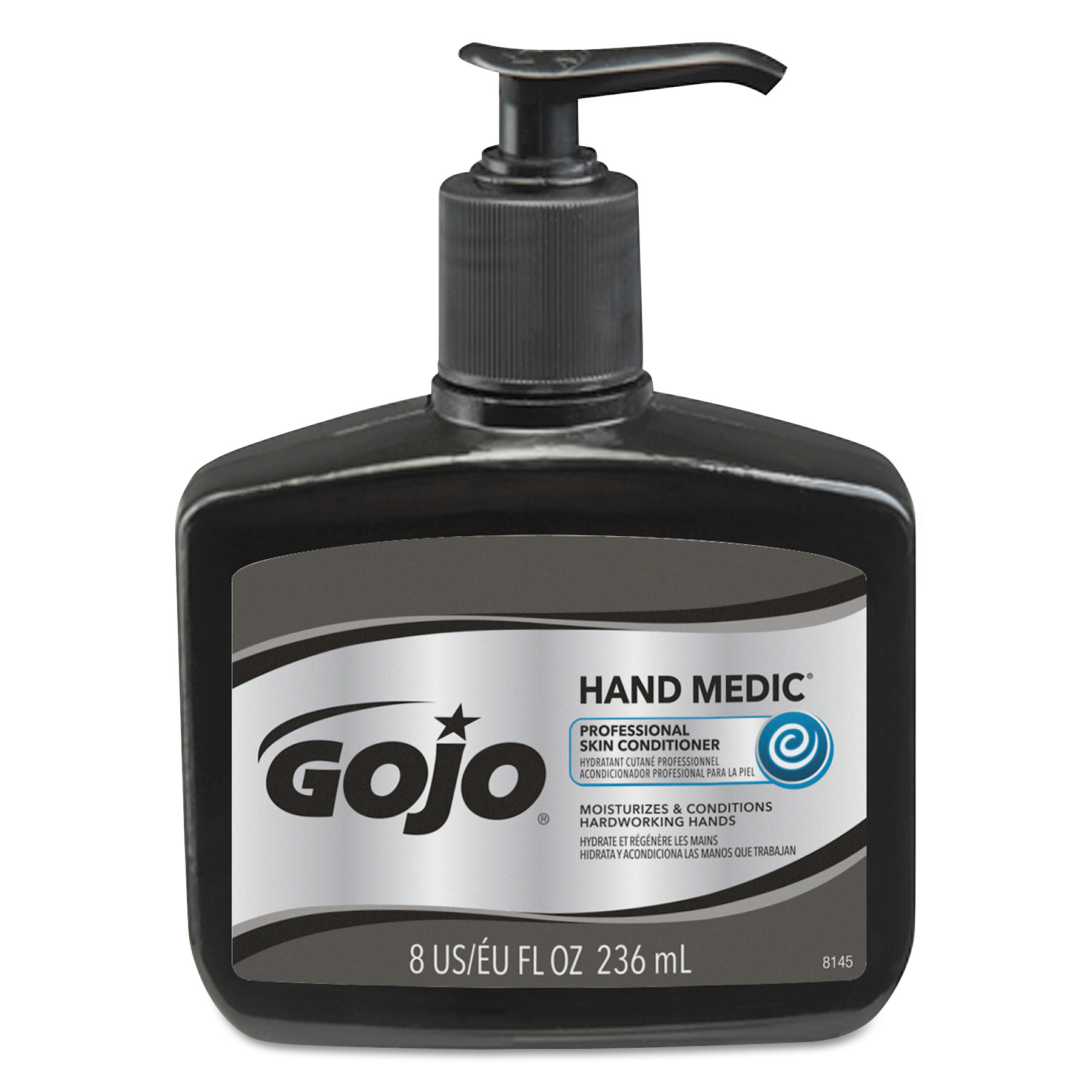  GOJO 8145-06 HAND MEDIC Professional Skin Conditioner, 8 oz Pump Bottle (GOJ814506EA) 