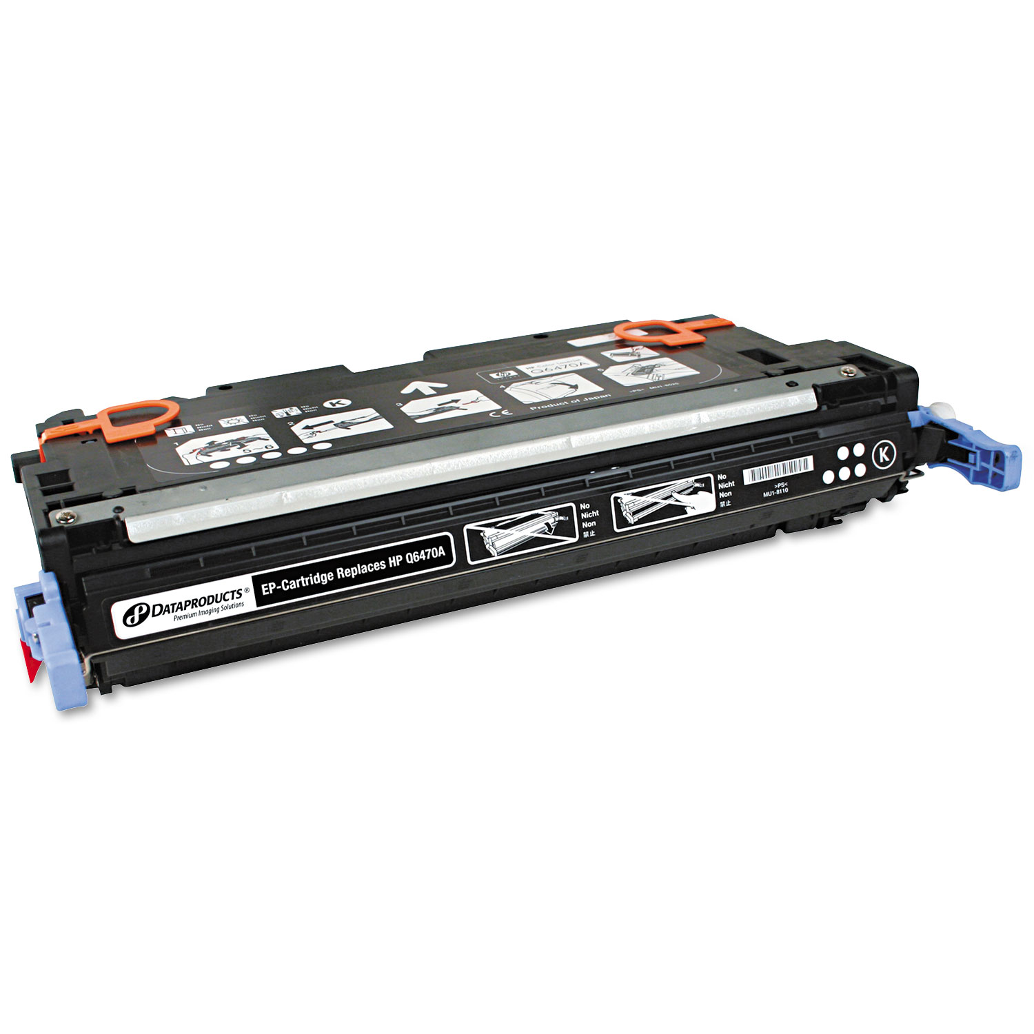 Remanufactured Q6470A (501A) Toner, 6000 Page-Yield, Black