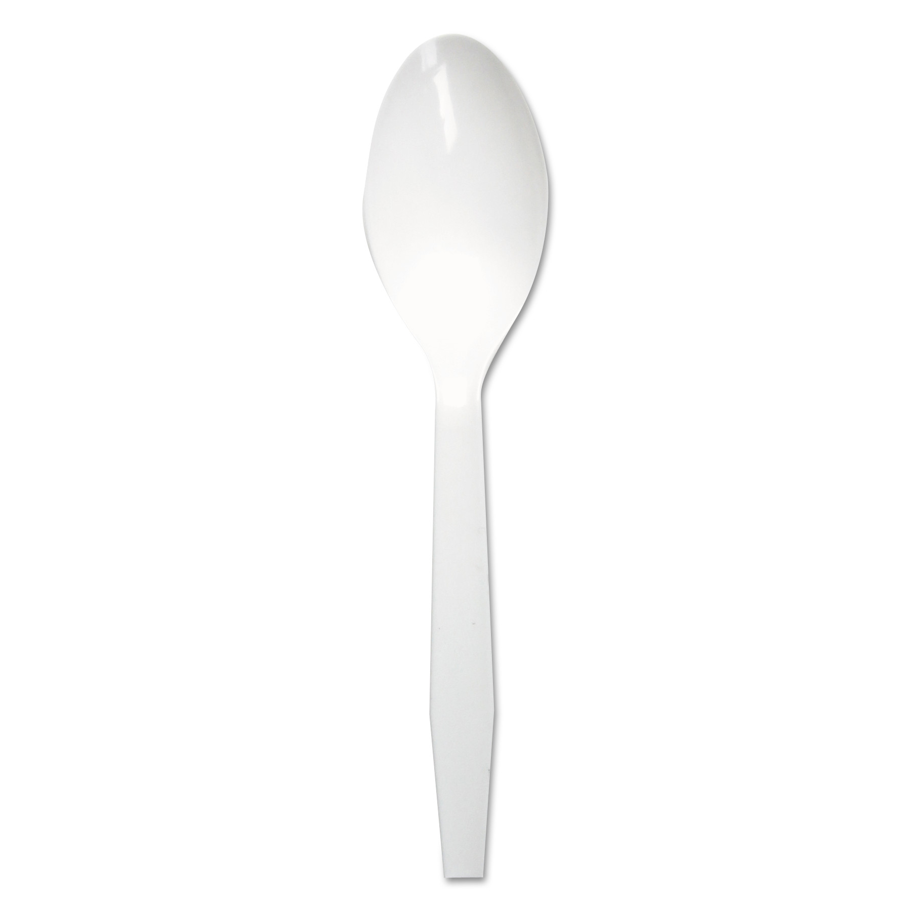  Boardwalk BWKTEAMWPSWH Mediumweight Polystyrene Cutlery, Teaspoon, White, 1000/Carton (BWKTEAMWPSWH) 