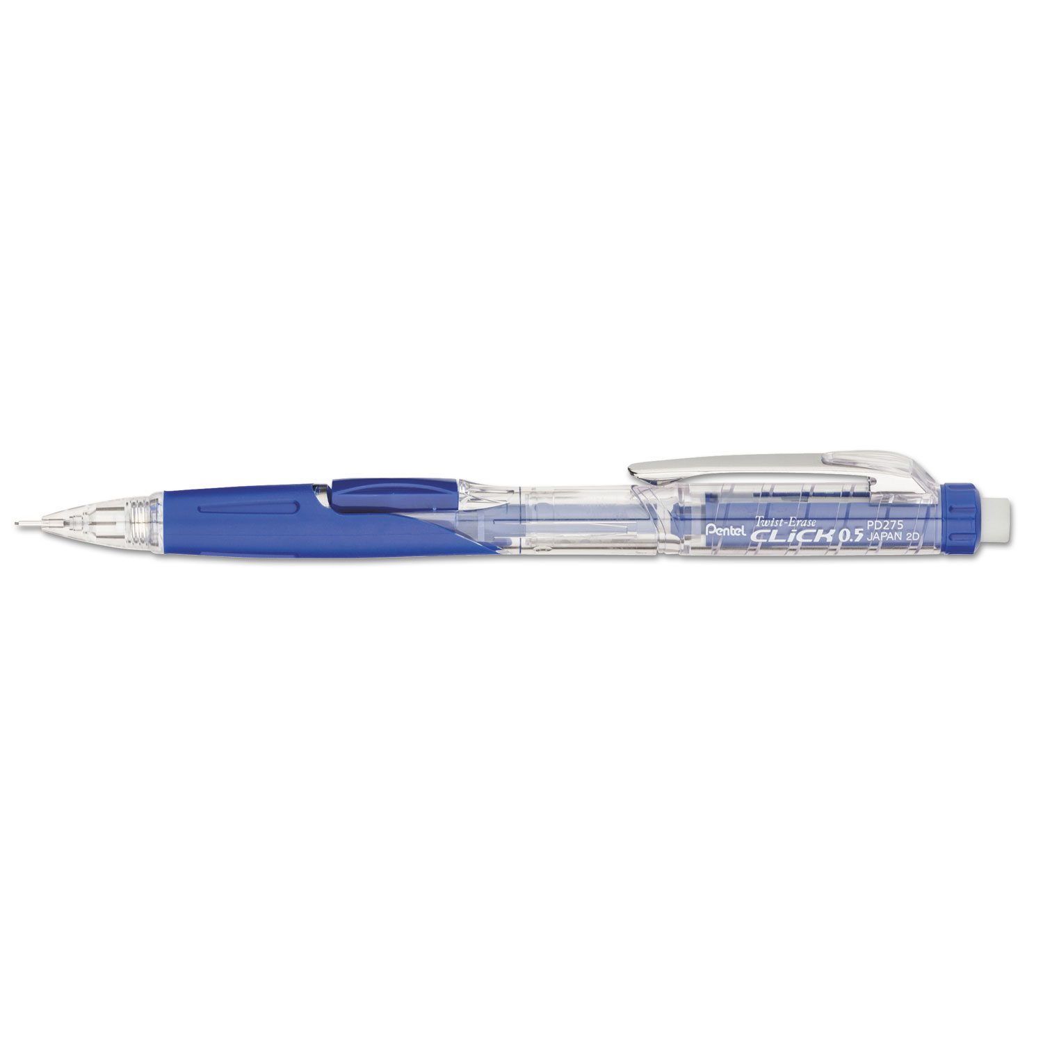 Twist-Erase CLICK Mechanical Pencil, 0.5 mm, Blue Barrel