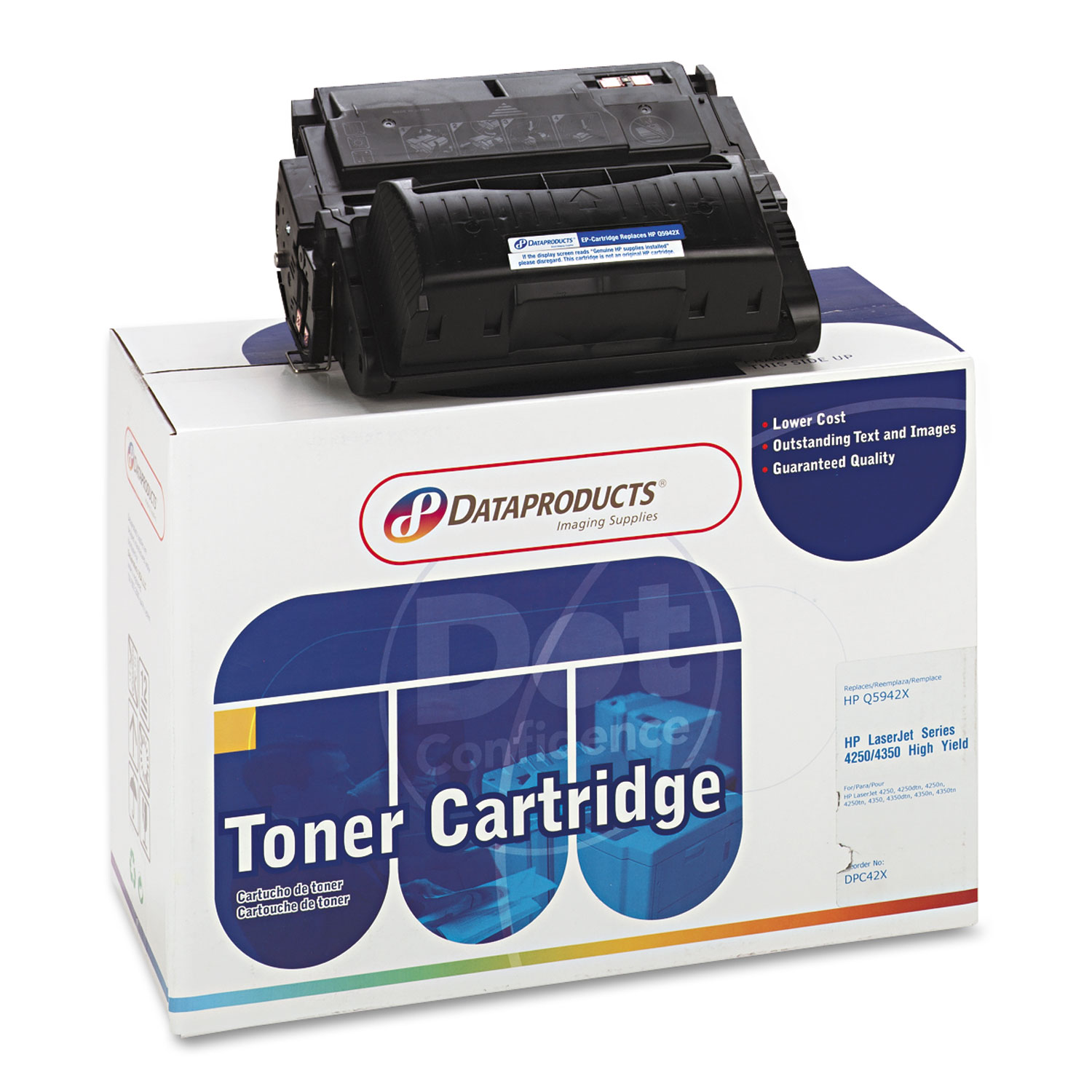 Remanufactured Q5942X (42X) High-Yield Toner, 20000 Page-Yield, Black