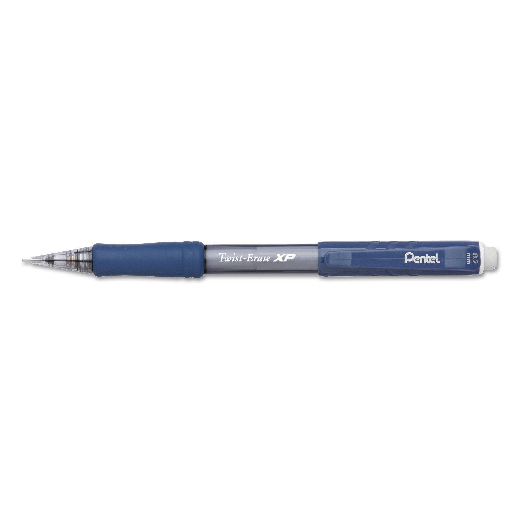  Pentel QE415C Twist-Erase EXPRESS Mechanical Pencil, 0.5 mm, HB (#2.5), Black Lead, Blue Barrel, Dozen (PENQE415C) 
