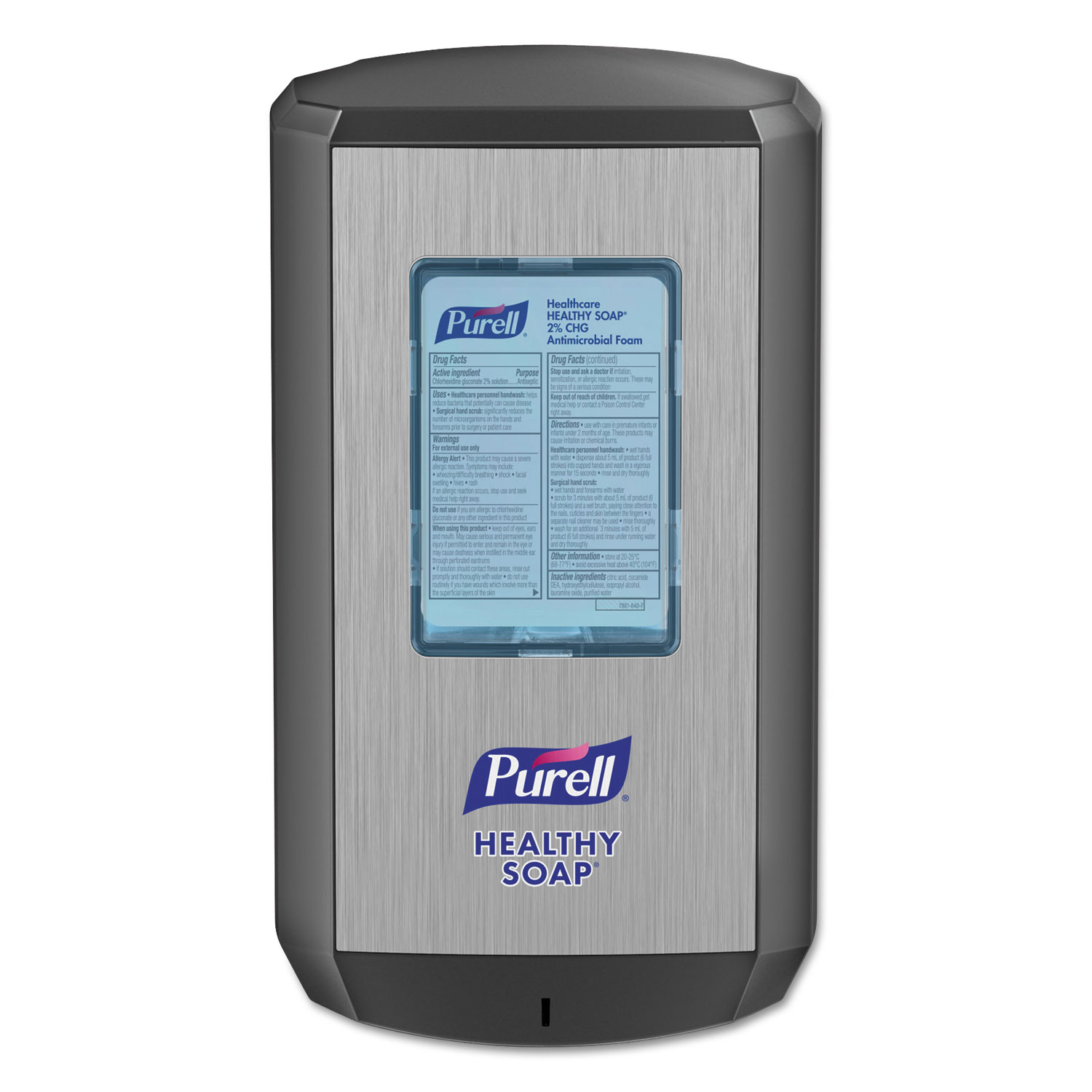 CS6 Soap Touch-Free Dispenser, 1200mL, 4.88 x 8.19 x 11.38, Graphite