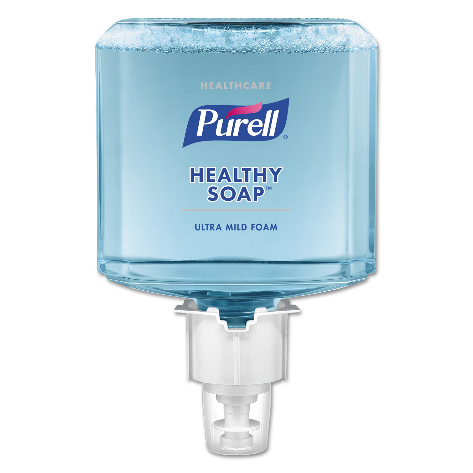  PURELL 6472-02 Healthcare HEALTHY SOAP Gentle and Free Foam, 1200 mL, For ES6 Dispensers, 2/Carton (GOJ647202) 