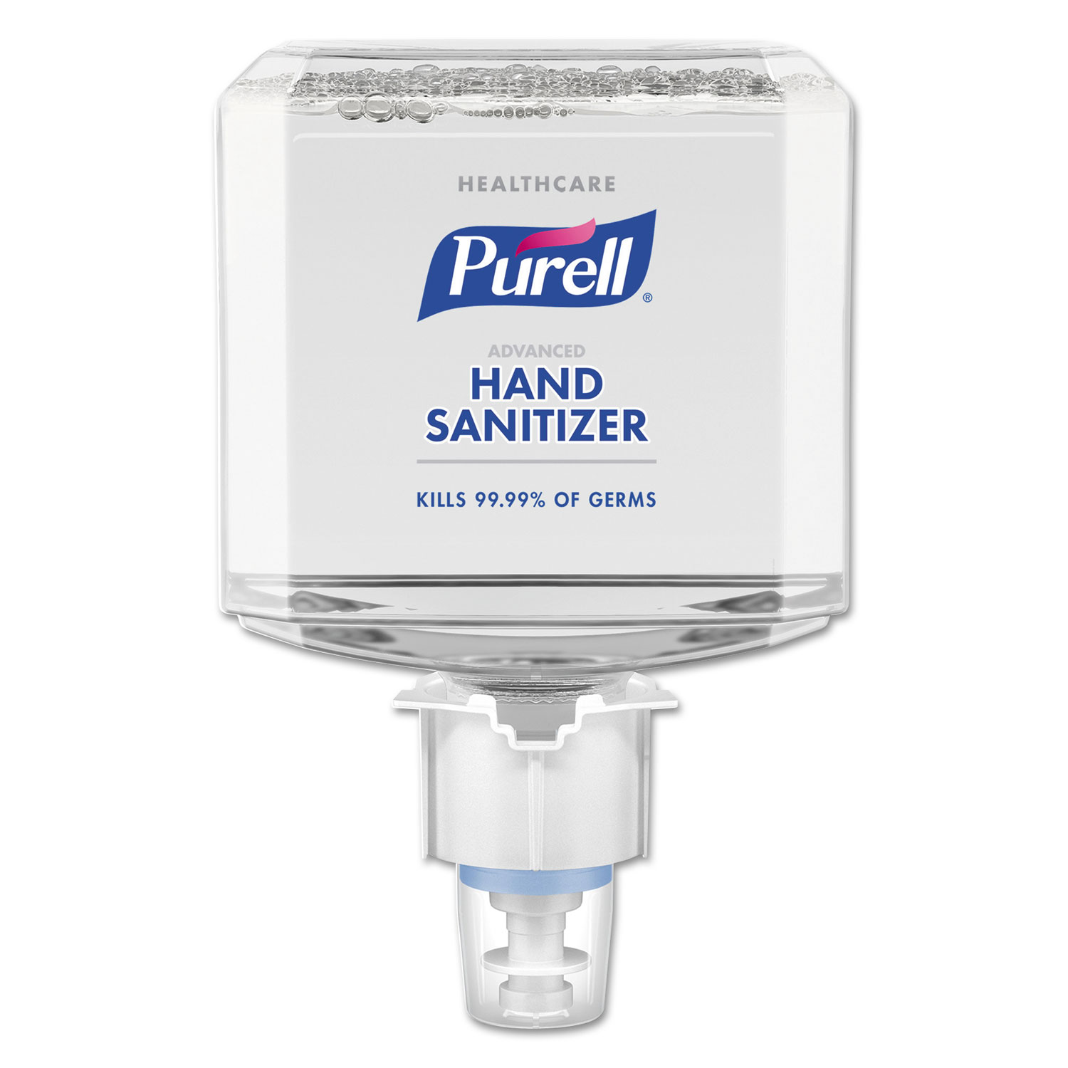  PURELL 6453-02 Healthcare Advanced Hand Sanitizer Foam, 1200 mL, Clean Scent, For ES6 Dispensers, 2/Carton (GOJ645302) 