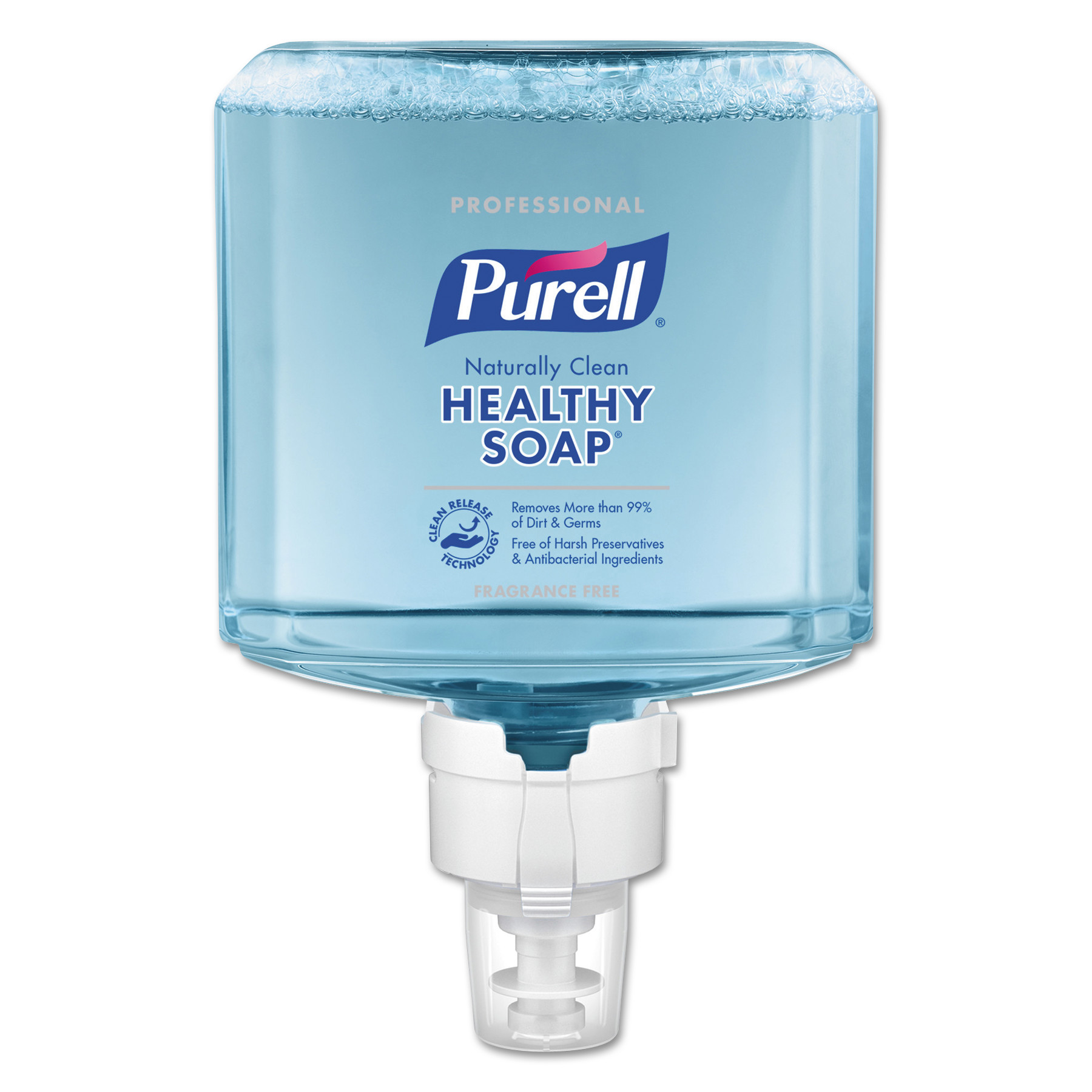 PURELL 7770-02 Professional HEALTHY SOAP Naturally Clean Fragrance-Free Foam ES8 Refill, 2/CT (GOJ777002) 