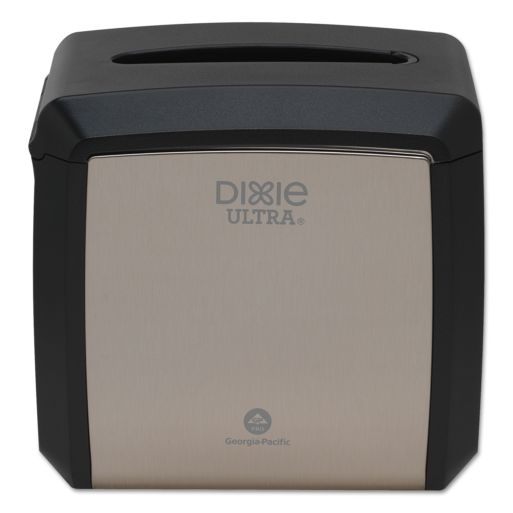  Dixie Ultra 54528A Tabletop Napkin Dispenser, 7.6 x 6.1 x 7.2, Stainless (GPC54528A) 