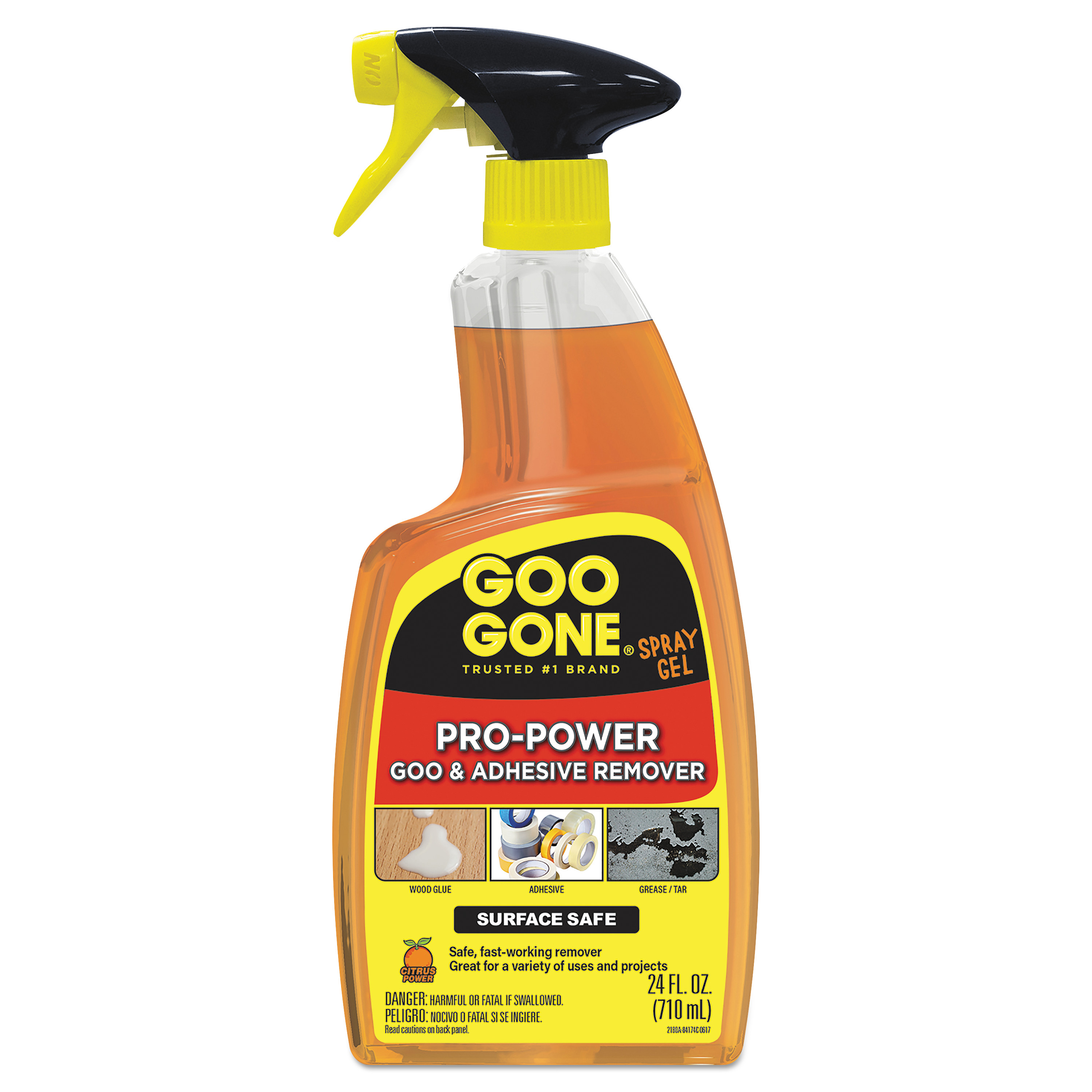  Goo Gone 2180AEA Pro-Power Cleaner, Citrus Scent, 24 oz Bottle (WMN2180AEA) 