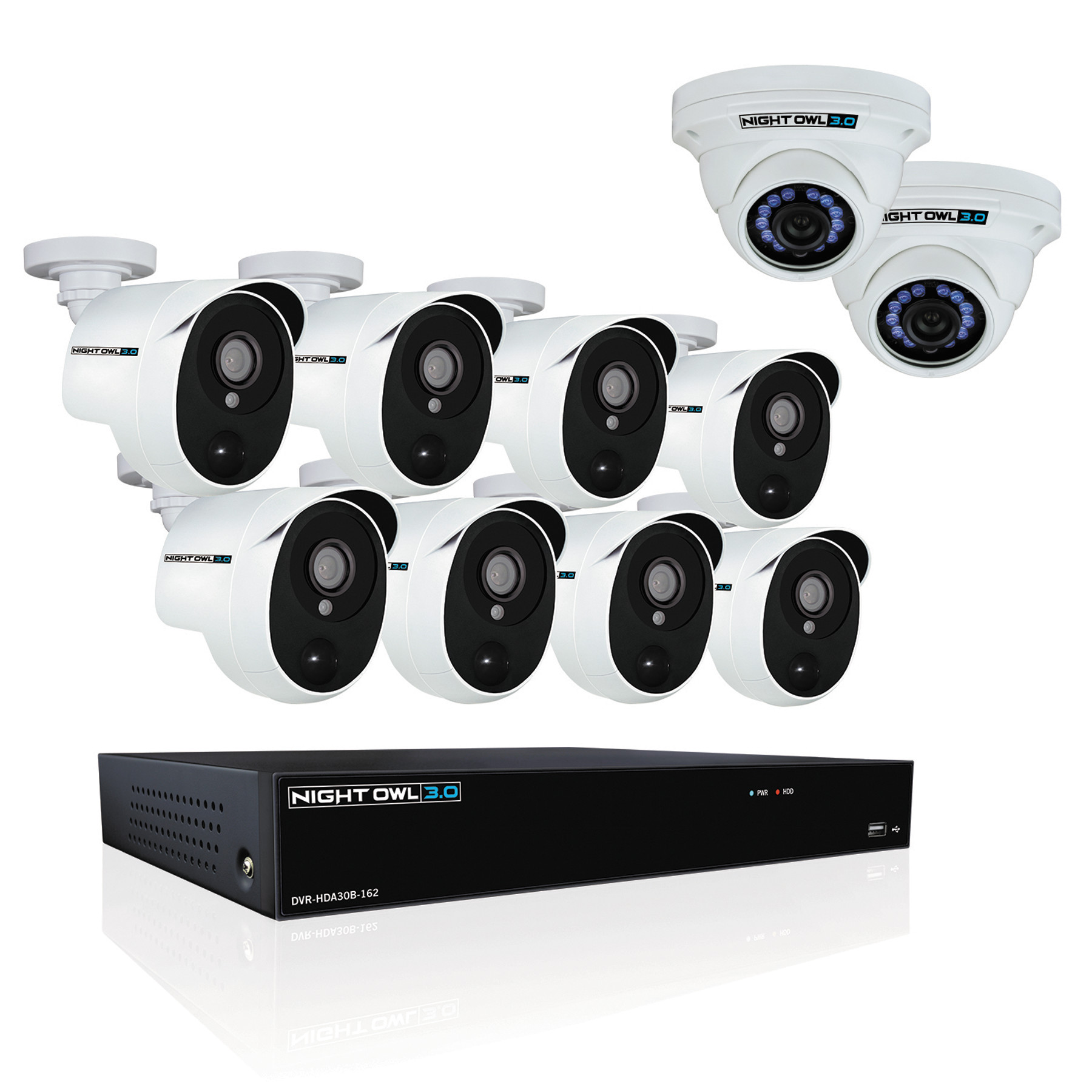 16 Channel Extreme HD Video Security System, 3MP Resolution