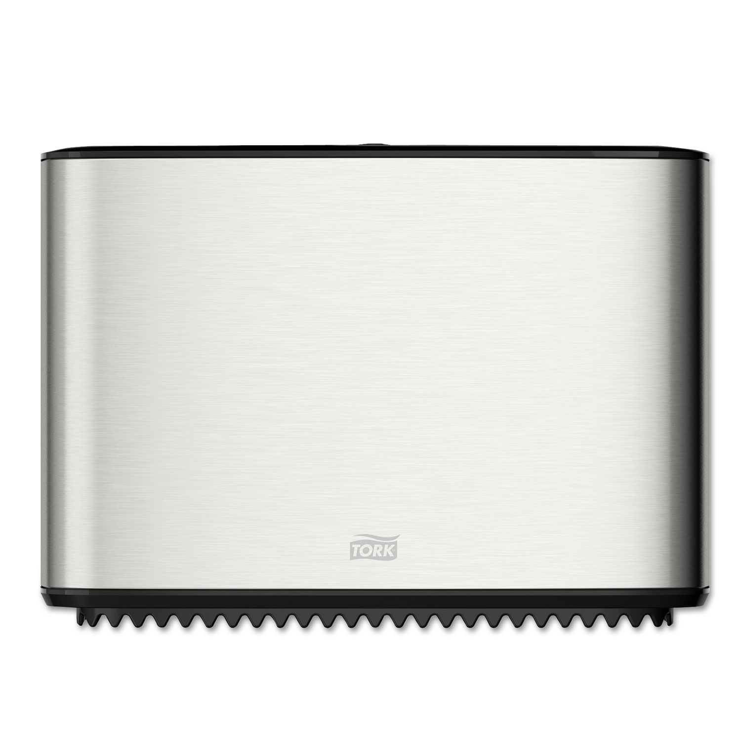  Tork 465500 Image Design Mini Jumbo Bath Tissue Roll Dispenser, 14x5.13x9.88,Stainless Steel (TRK465500) 