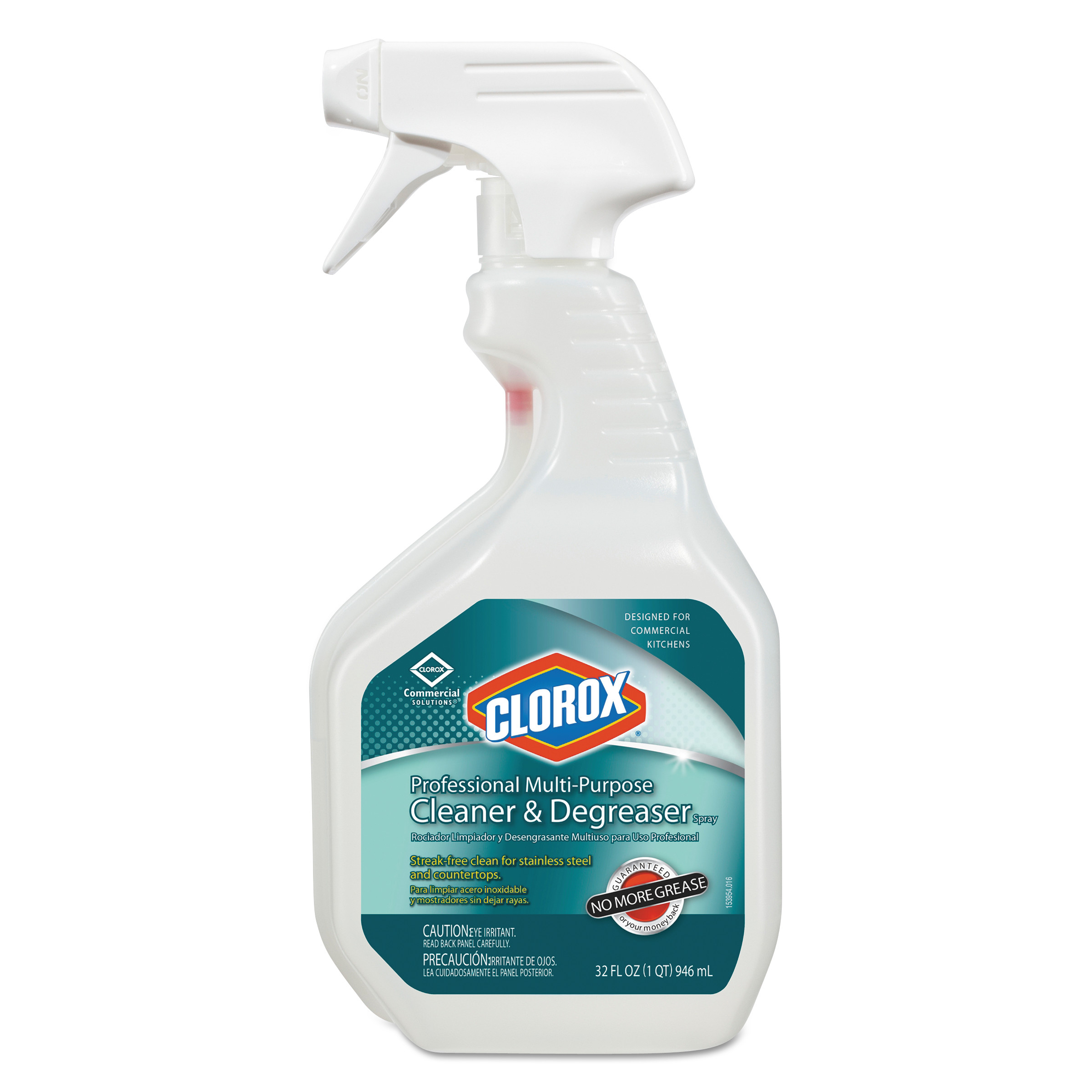  Clorox 30865 Professional Multi-Purpose Cleaner and Degreaser Spray, 32 oz Bottle (CLO30865) 