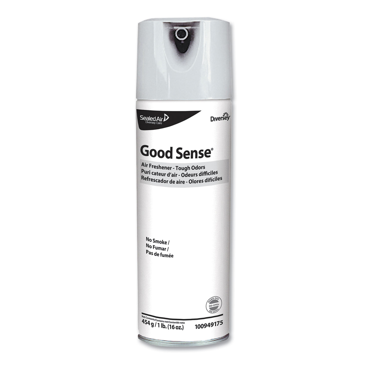  Diversey 100949175 Good Sense Air Freshener Tough Odor No Smoke, Floral, 12.5 oz, 6/Carton (DVO100949175) 