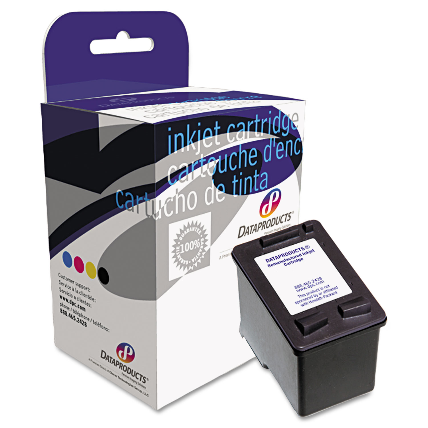 Remanufactured C6656AN (56) Ink, 390 Page-Yield, Black