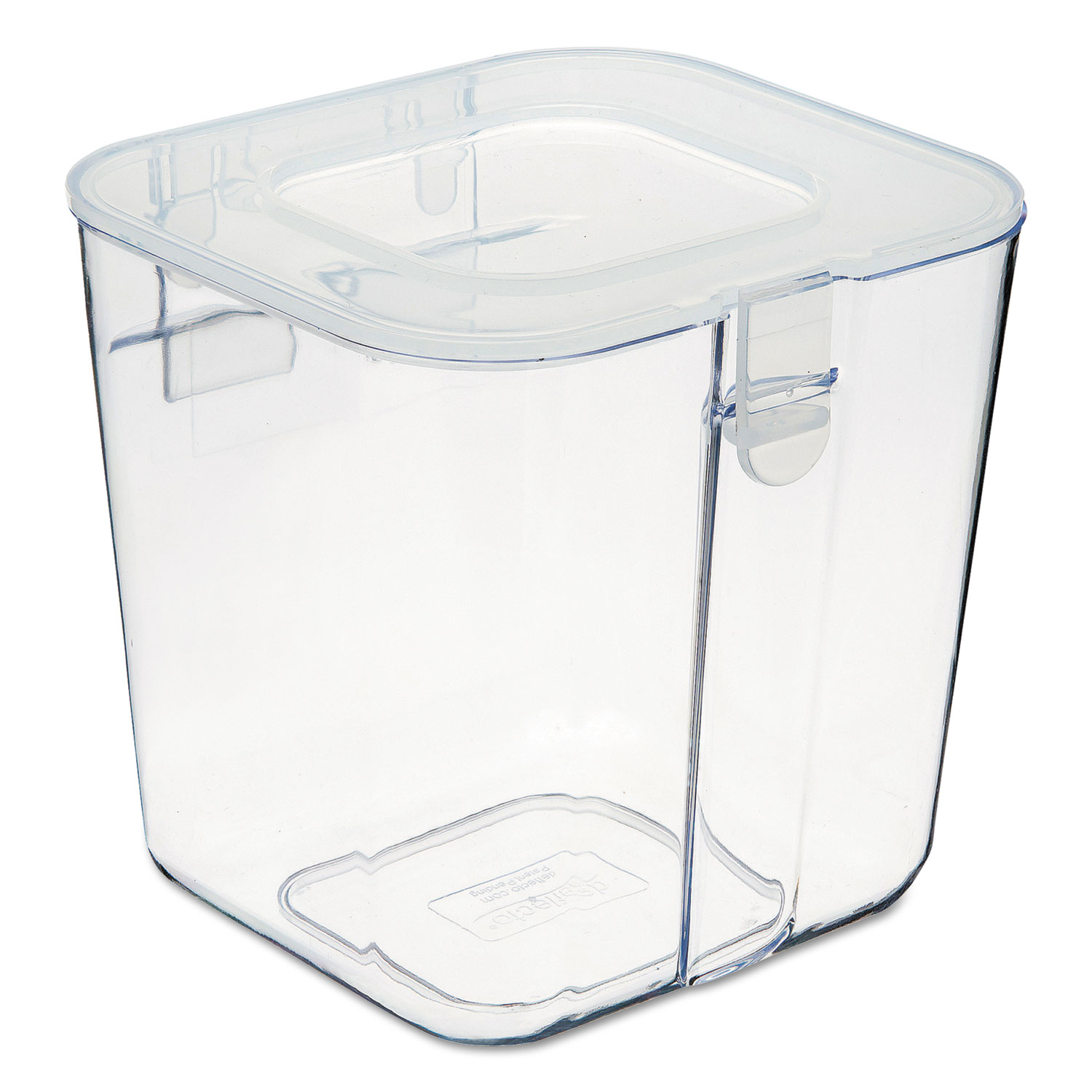 Stackable Caddy Organizer, Small, Plastic, 4.33 x 4 x 4.38, White