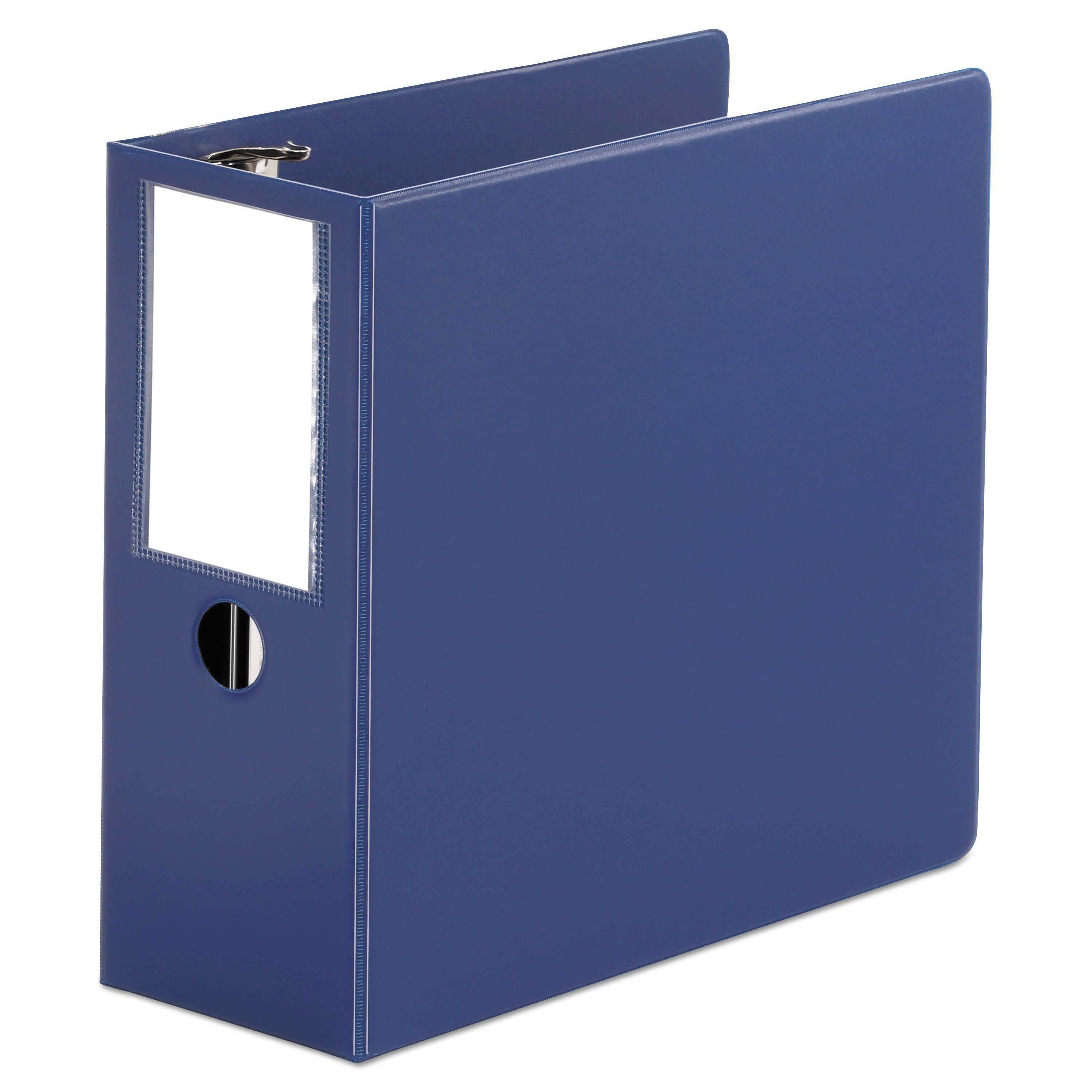  Universal UNV20710 Deluxe Non-View D-Ring Binder with Label Holder, 3 Rings, 5 Capacity, 11 x 8.5, Royal Blue (UNV20710) 