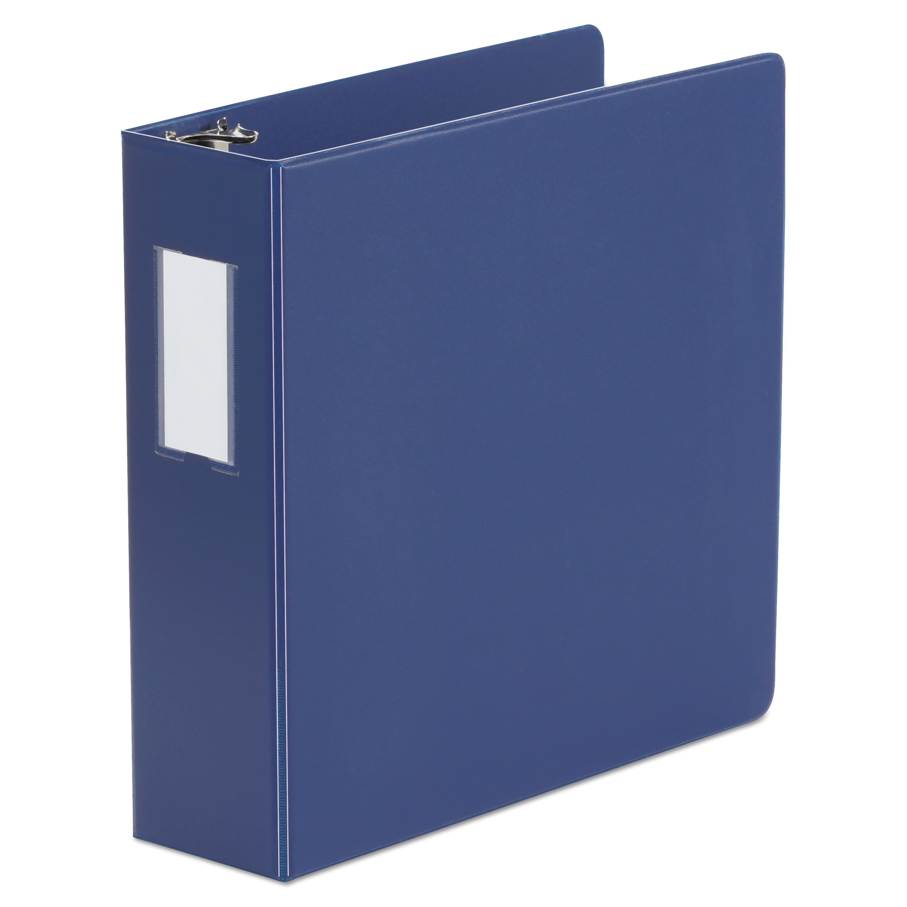  Universal UNV20795 Deluxe Non-View D-Ring Binder with Label Holder, 3 Rings, 3 Capacity, 11 x 8.5, Royal Blue (UNV20795) 