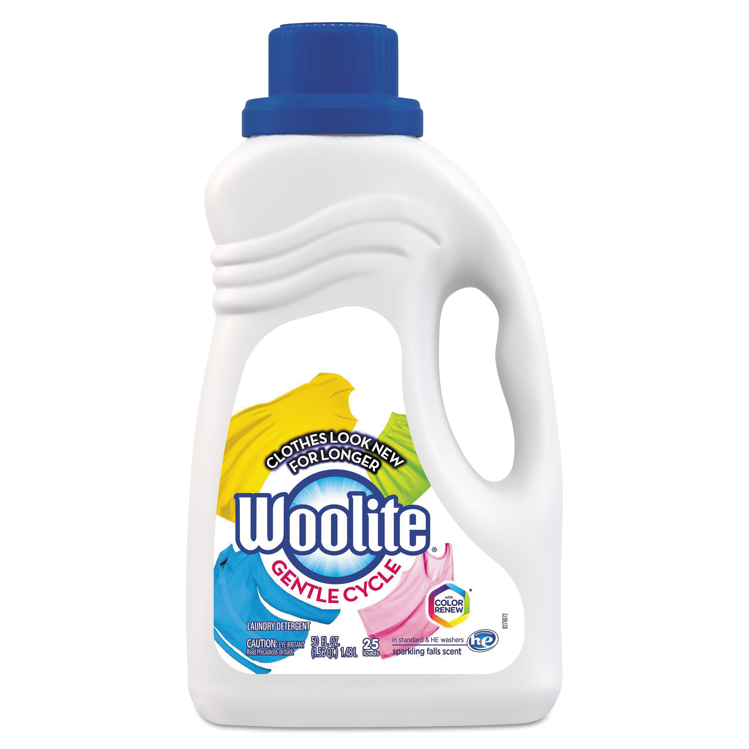  WOOLITE 62338-77940 Gentle Cycle Laundry Detergent, Light Floral, 50 oz Bottle (RAC77940) 
