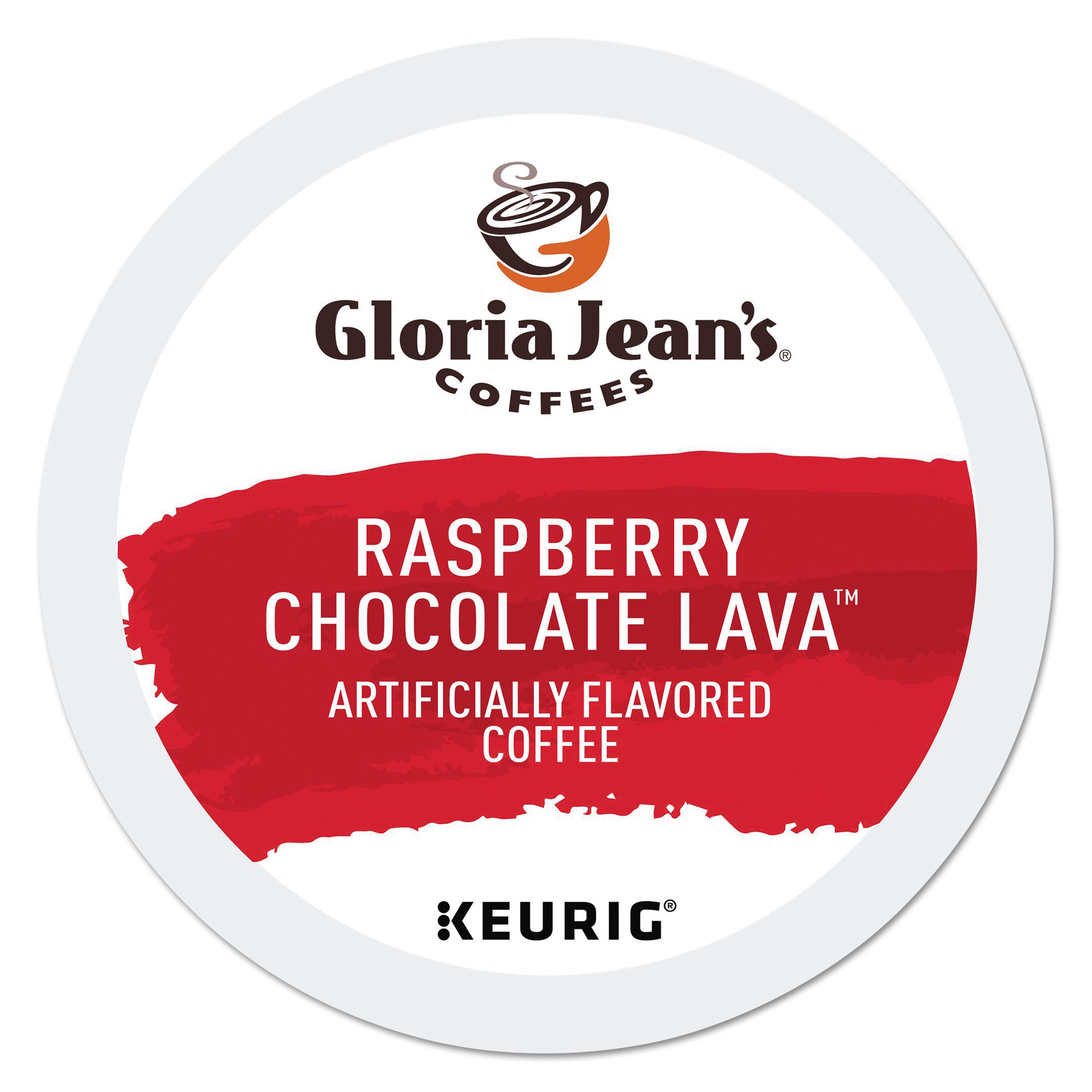  Gloria Jean's 6958 Raspberry Chocolate Lava K-Cup, Raspberry Chocolate Lava, 24/Box (DIE6958) 