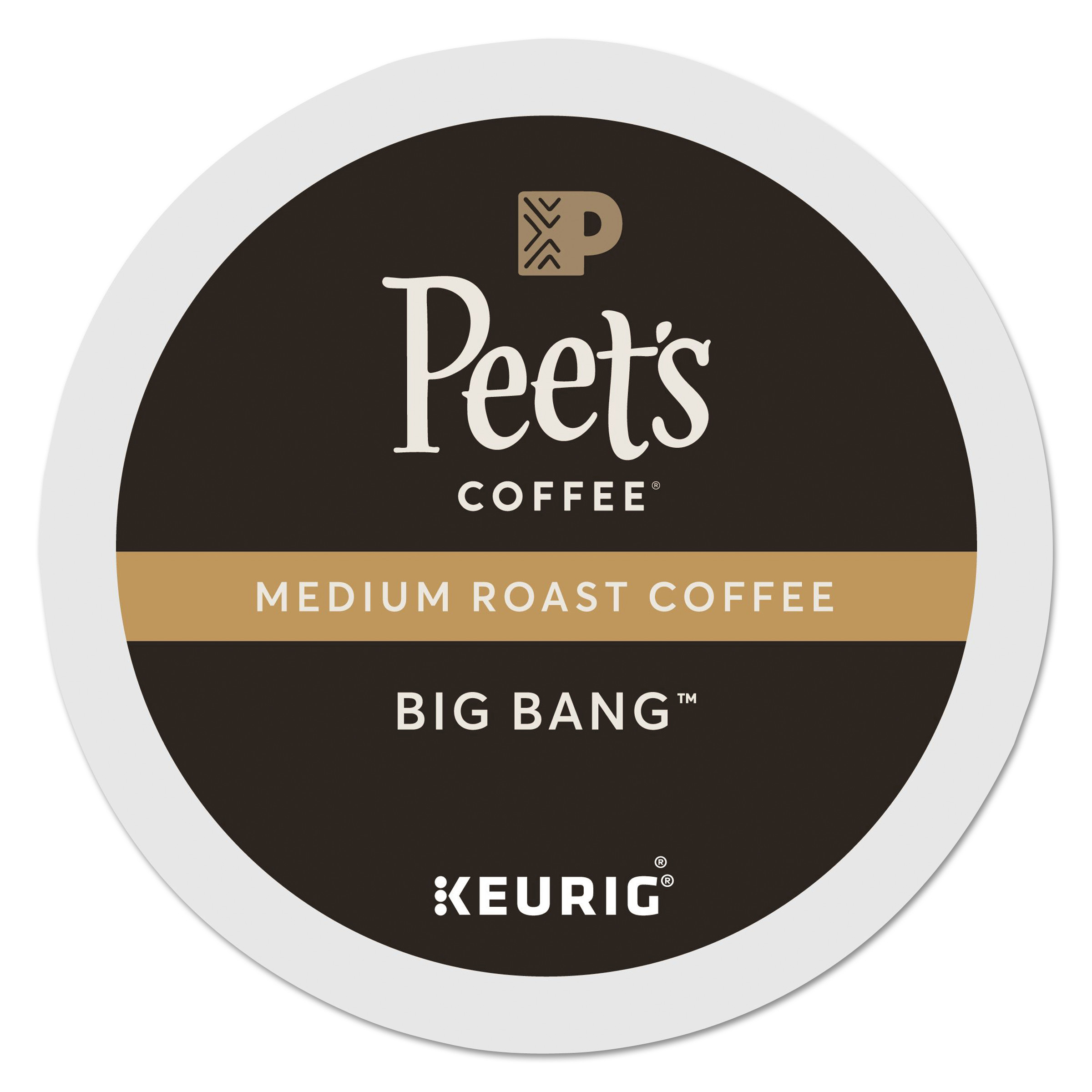  Green Mountain Coffee 6664 Peet's Big Bang K-Cup, Big Bang, K-Cup, 22/Box (GMT6664) 