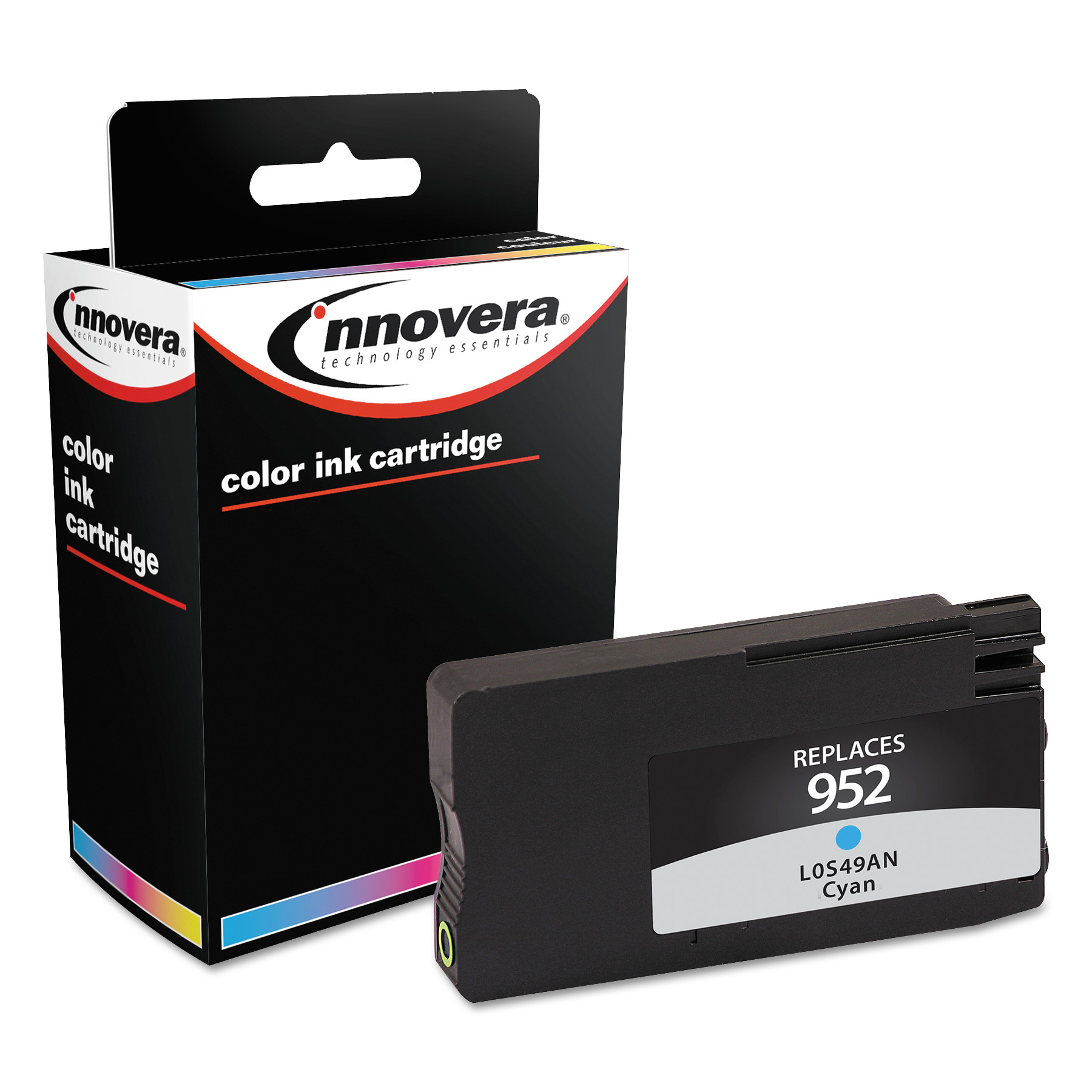 Innovera IVR952C Remanufactured L0S49AN (952) Ink, 700 Page-Yield, Cyan (IVR952C) 