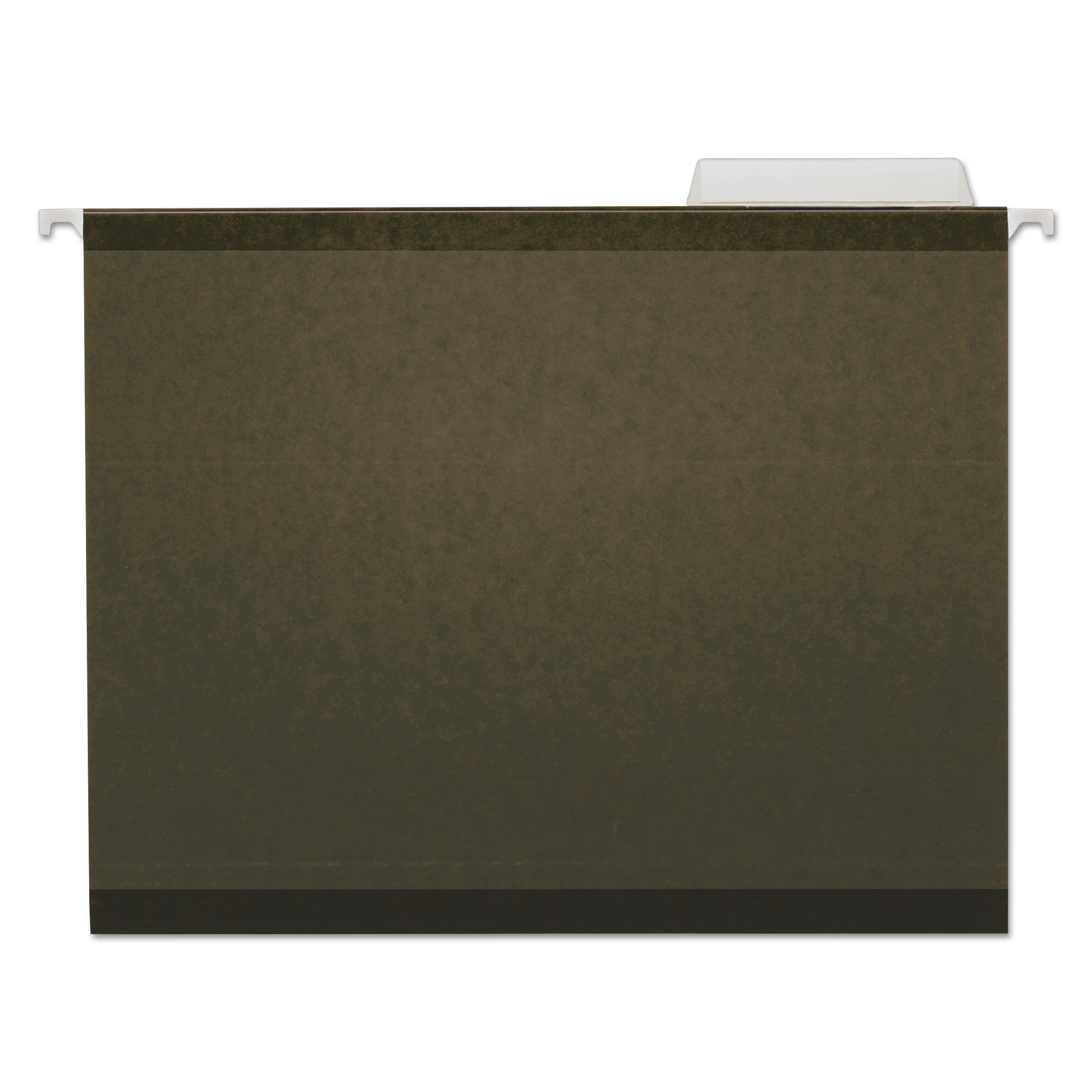  Universal UNV24113 Deluxe Reinforced Recycled Hanging File Folders, Letter Size, 1/3-Cut Tab, Standard Green, 25/Box (UNV24113) 