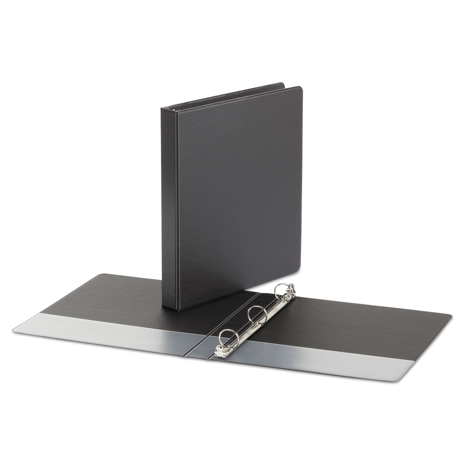 Economy NonView Round Ring Binder, 3 Rings, 1" Capacity, 11 x 8.5