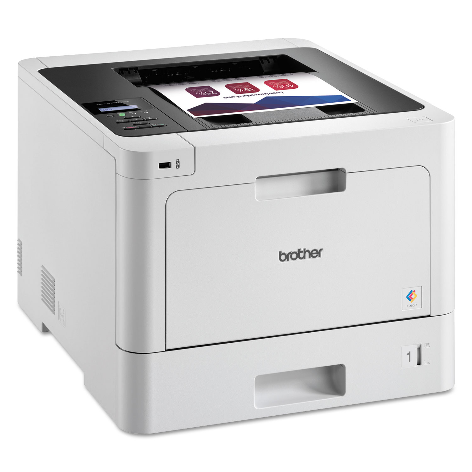 Brother HL-L8260CDW Business Color Laser Printer Duplex Printing ...