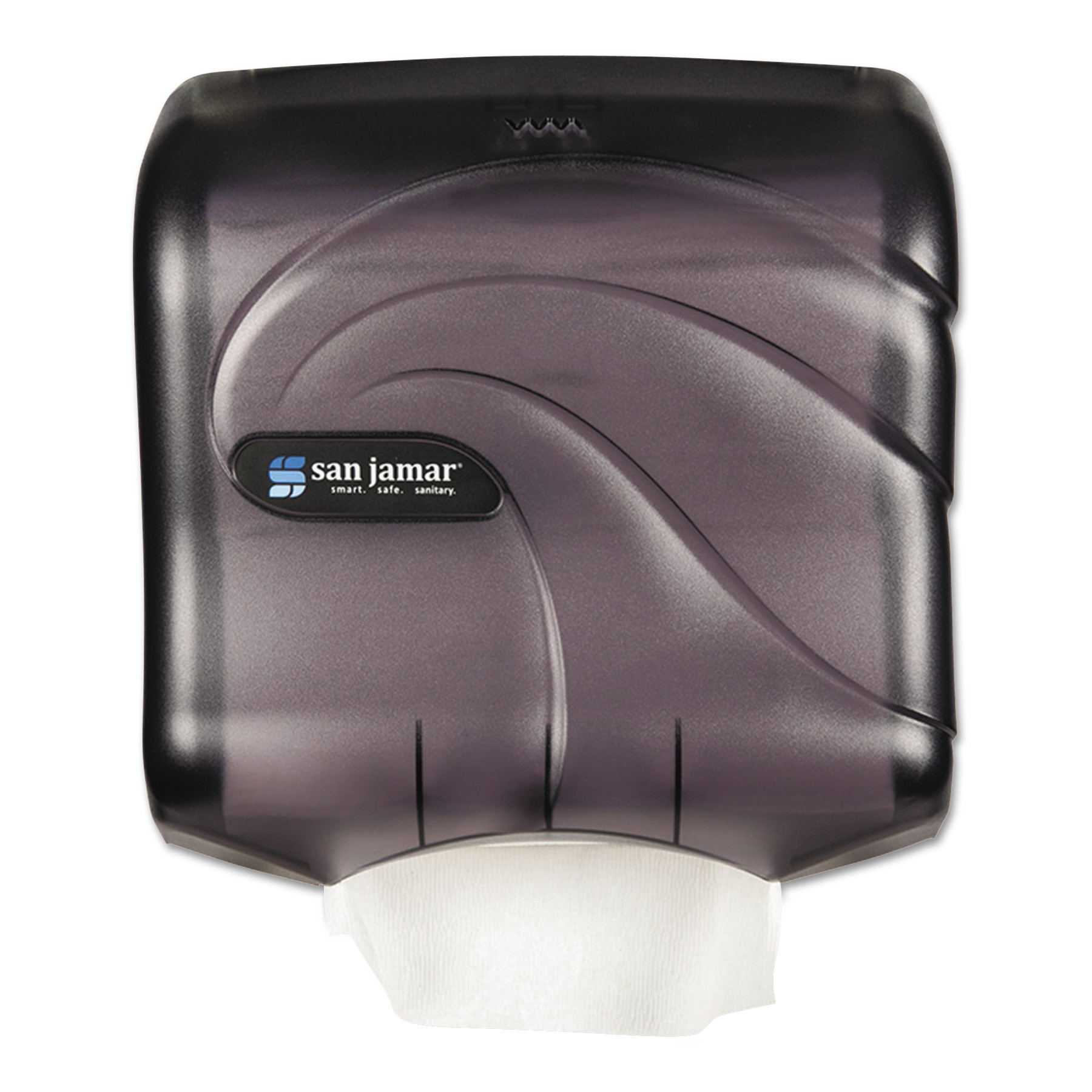  San Jamar SAN T1759TBK Ultrafold Towel Dispenser, 11 1/2 x 6 x 11 1/2, Plastic, Black Pearl (SJMT1759TBK) 