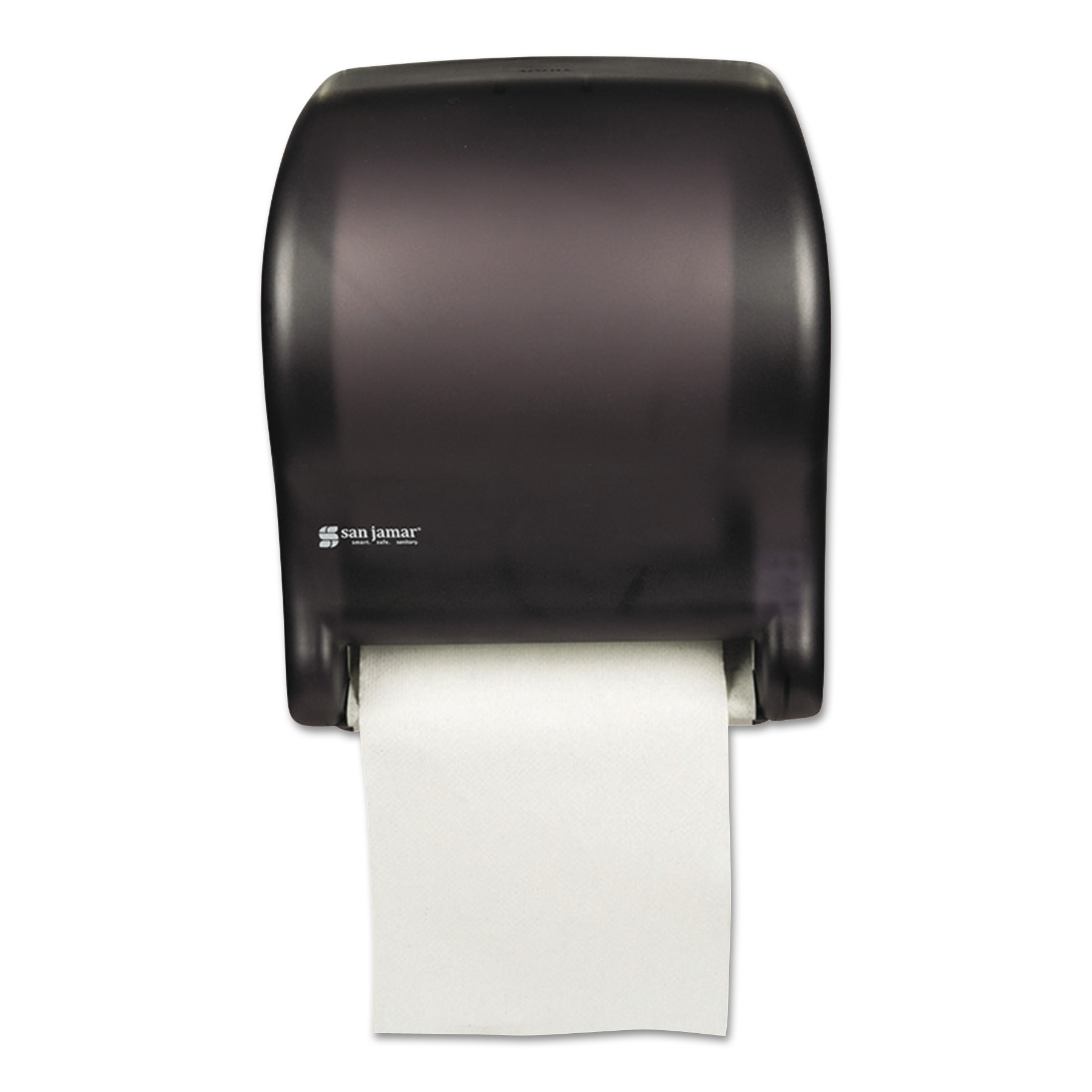 IN-SIGHT Universal Towel Dispenser 13 31/100w x 5 16/20d x 18 16/20h,Smoke/Gray