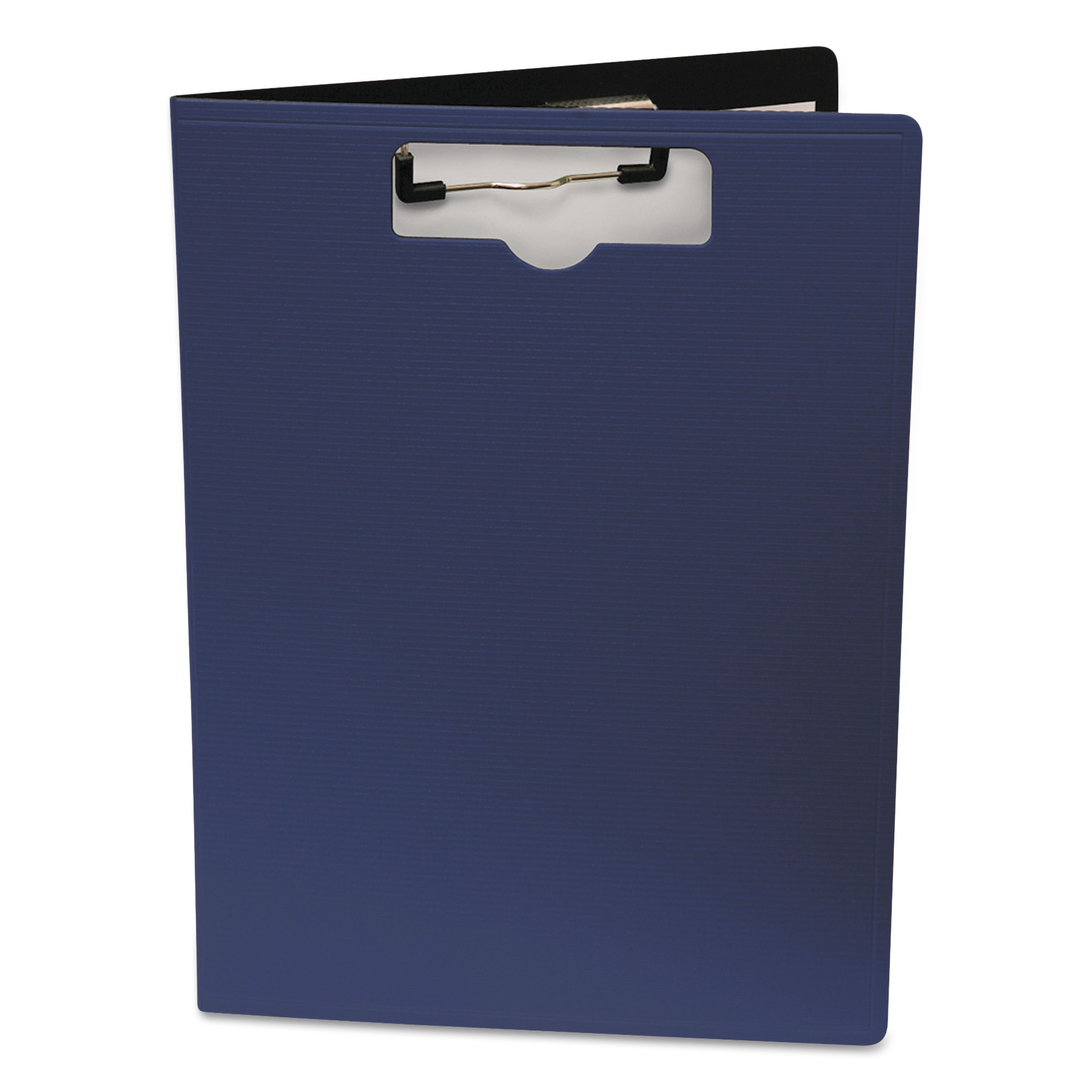 Portfolio Clipboard With Low-Profile Clip, 1/2" Capacity, 8 1/2 x 11, Blue