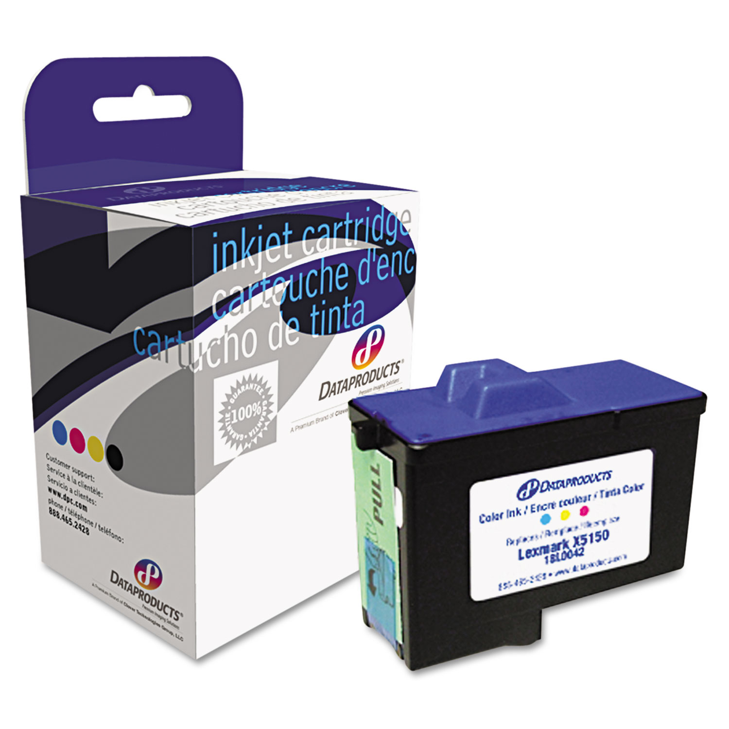 Remanufactured 7Y745 (Series 2) Ink, 450 Page Yield, Tri-Color