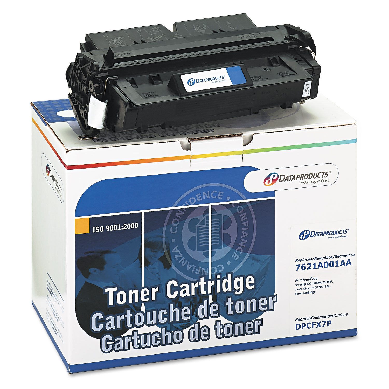 Remanufactured FX-7 Toner, 4500 Page-Yield, Black