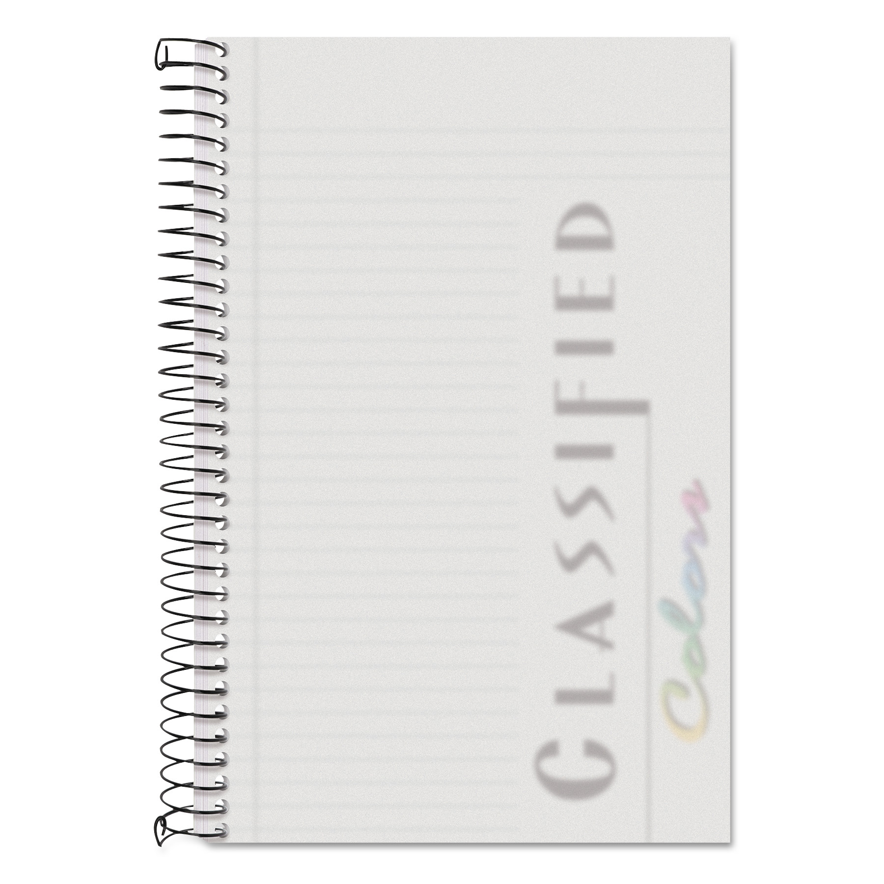  TOPS 99711 Color Notebooks, 1 Subject, Narrow Rule, Frosted Cover, 8.5 x 5.5, 100 Sheets (TOP99711) 
