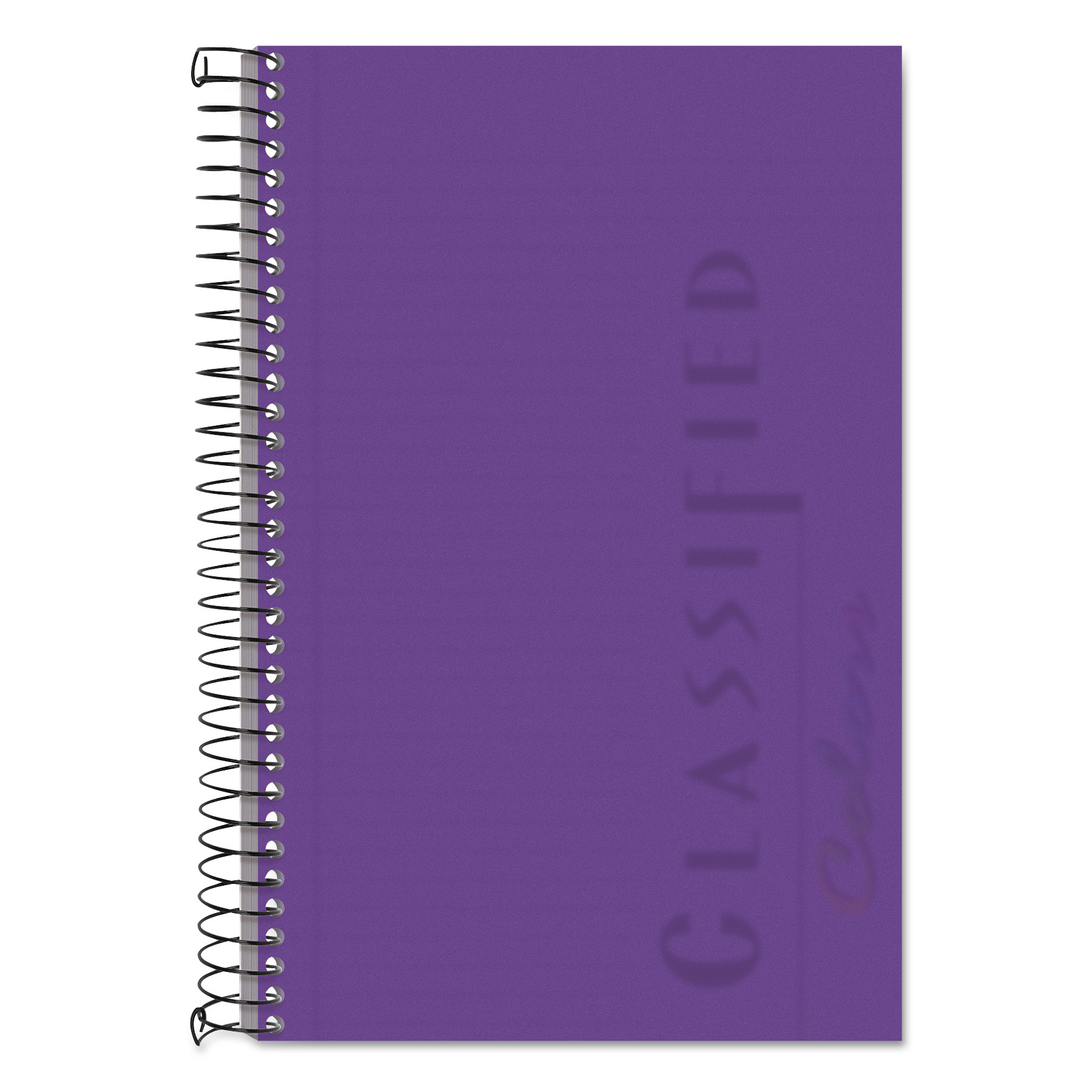  TOPS 99712 Color Notebooks, 1 Subject, Narrow Rule, Orchid Cover, 8.5 x 5.5, 100 Sheets (TOP99712) 