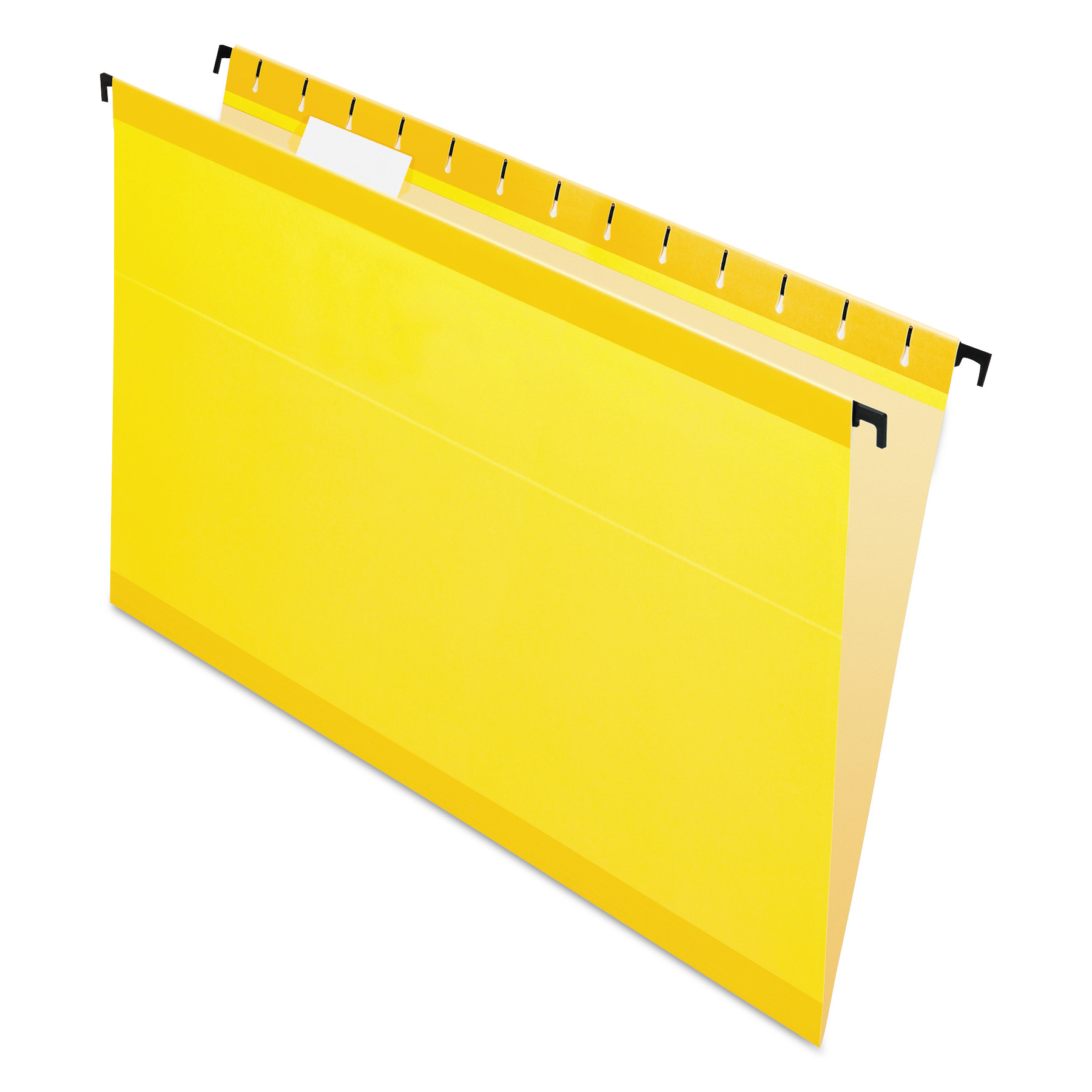  Pendaflex 6153 1/5 YEL SureHook Hanging Folders, Legal Size, 1/5-Cut Tab, Yellow, 20/Box (PFX615315YEL) 