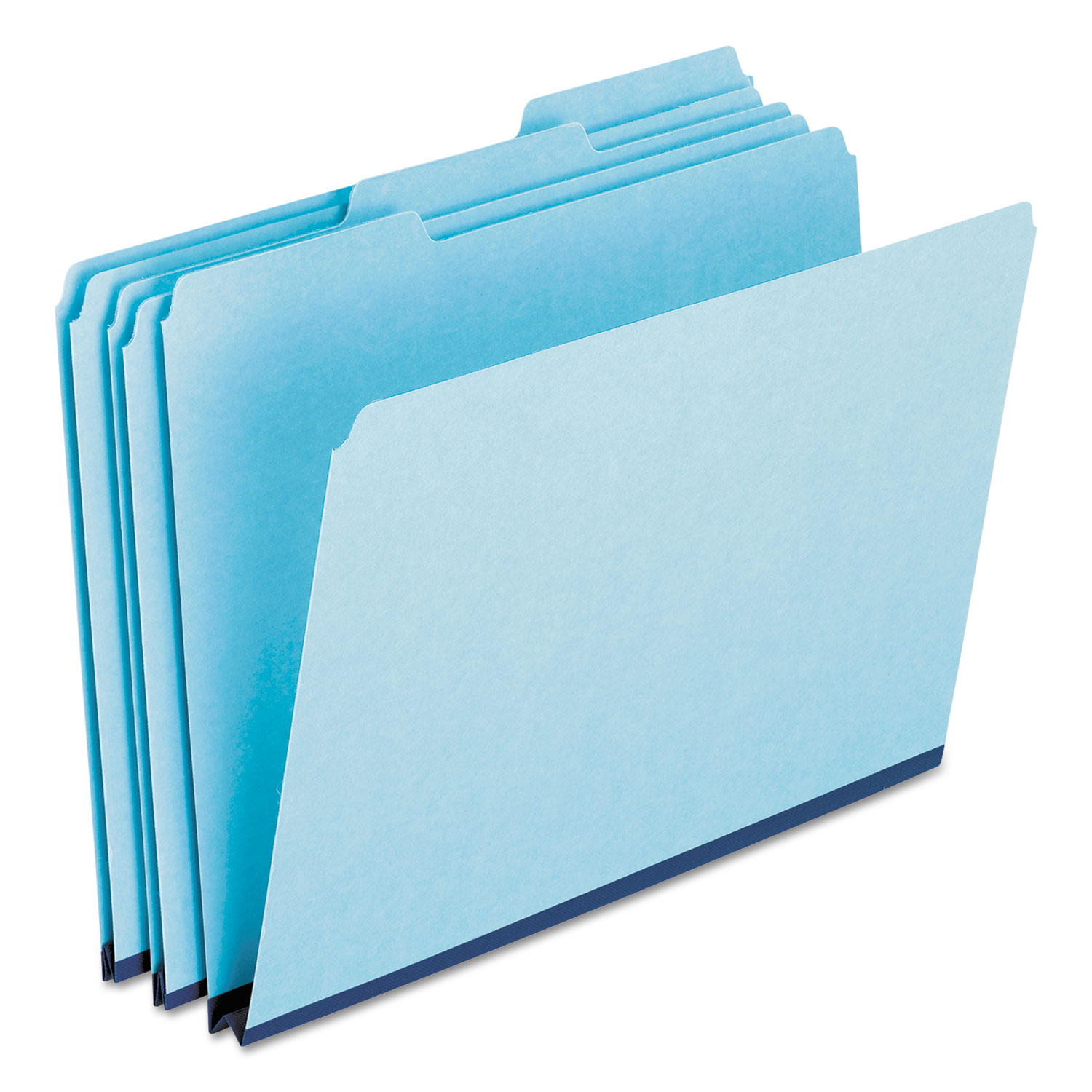 17 Colors Blue Letter 2 Top Fasteners Box of 25 End Tab Premium Pressboard Classification Folders 2 Expansion 