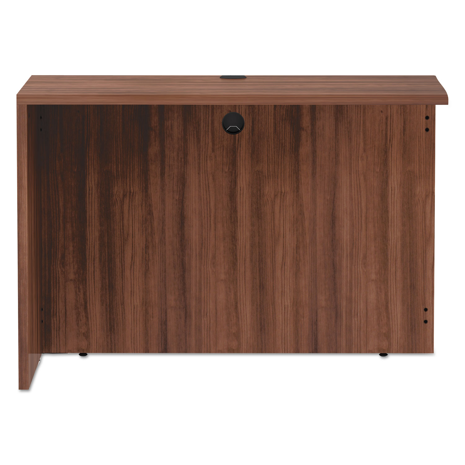 Alera Valencia Series Reversible Return/Bridge Shell, 42x23.63x29.63, Mod Walnut