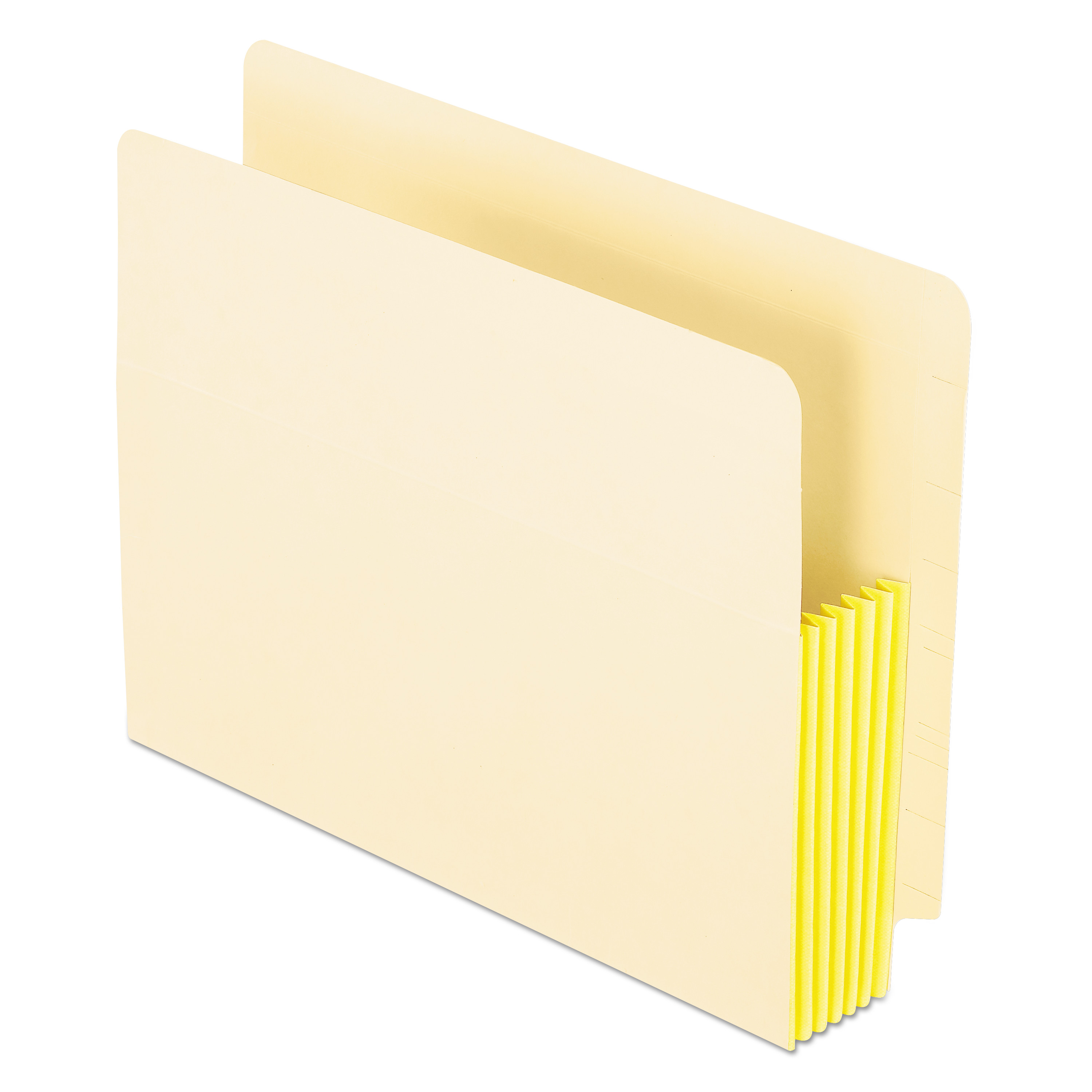  Pendaflex 12823 Manila Drop Front Shelf File Pockets, 5.25 Expansion, 10 Sections, Letter Size, Manila, 10/Box (PFX12823) 