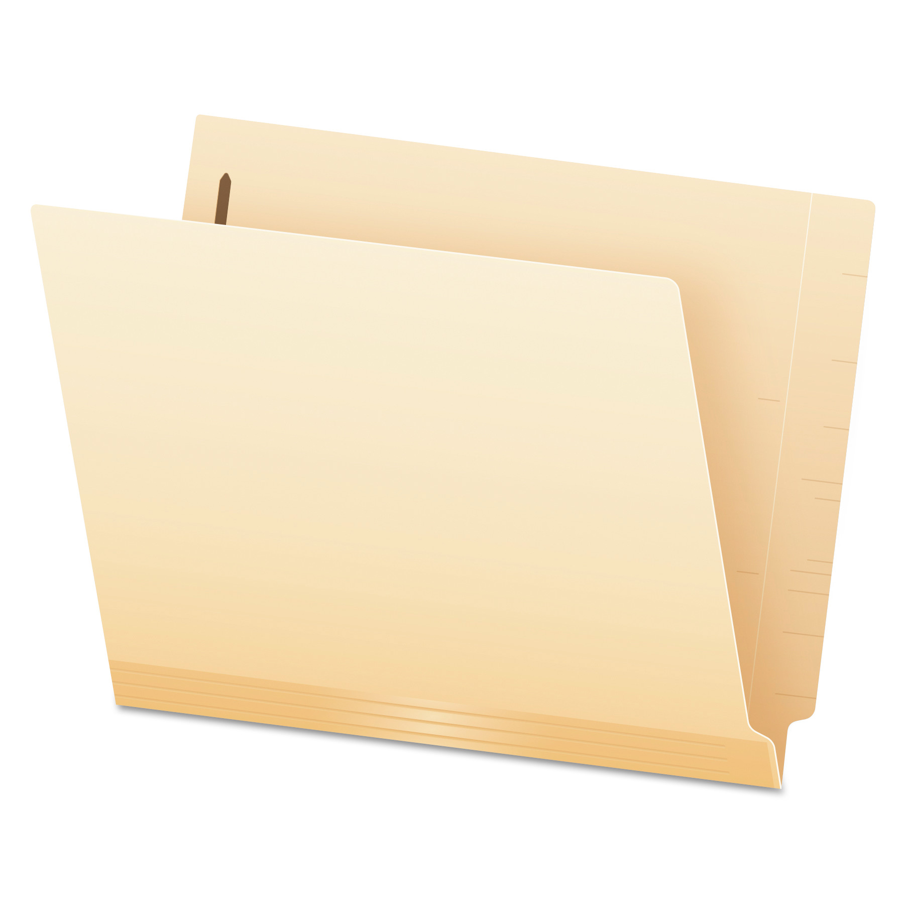  Pendaflex 13160 Manila Laminated End Tab Folders with Two Fasteners, Straight Tab, Letter Size, 11 pt. Manila, 50/Box (PFX13160) 
