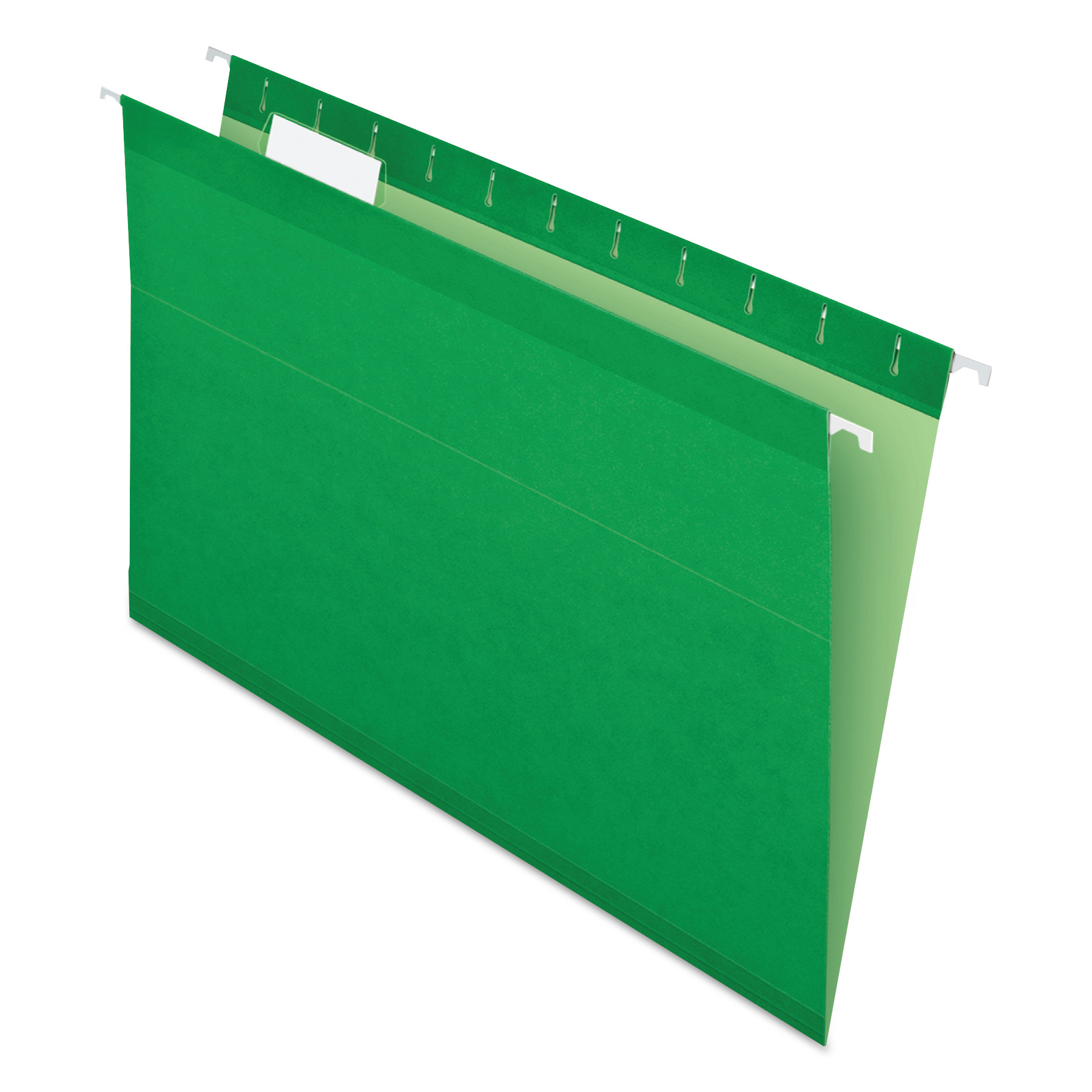  Pendaflex 04153 1/5 BGR Colored Reinforced Hanging Folders, Legal Size, 1/5-Cut Tab, Bright Green, 25/Box (PFX415315BGR) 