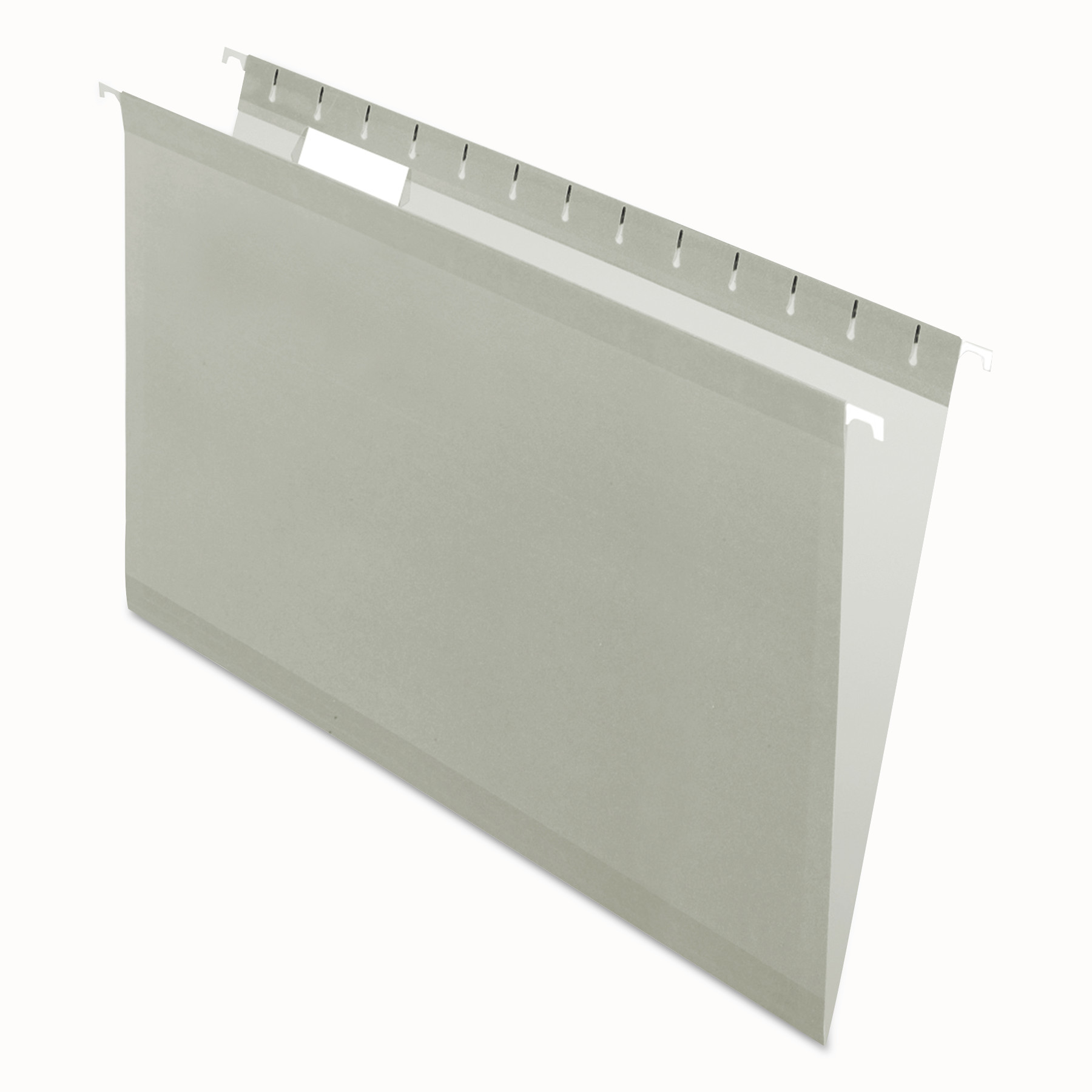 Pendaflex 04153 1/5 GRA Colored Reinforced Hanging Folders, Legal Size, 1/5-Cut Tab, Gray, 25/Box (PFX415315GRA) 