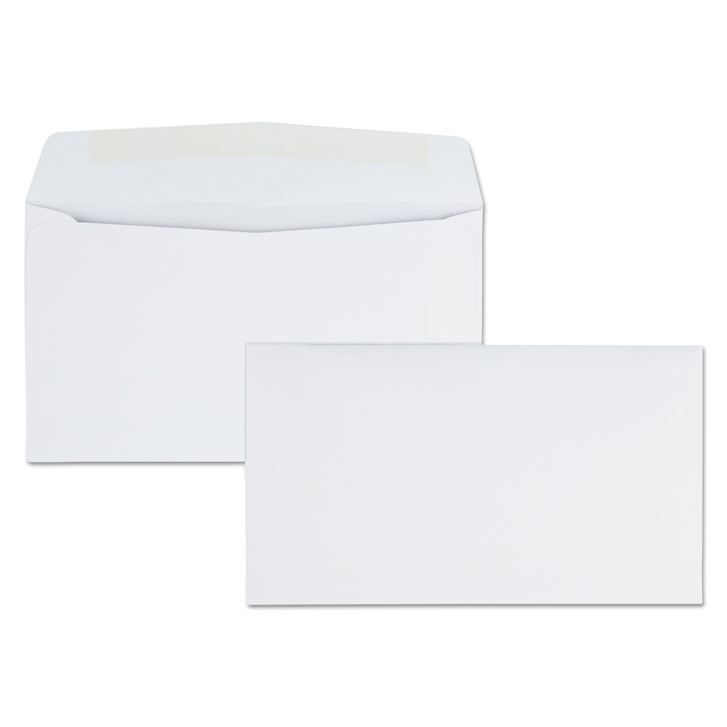  Quality Park QUA90070 Business Envelope, #6 3/4, Commercial Flap, Gummed Closure, 3.63 x 6.5, White, 500/Box (QUA90070) 