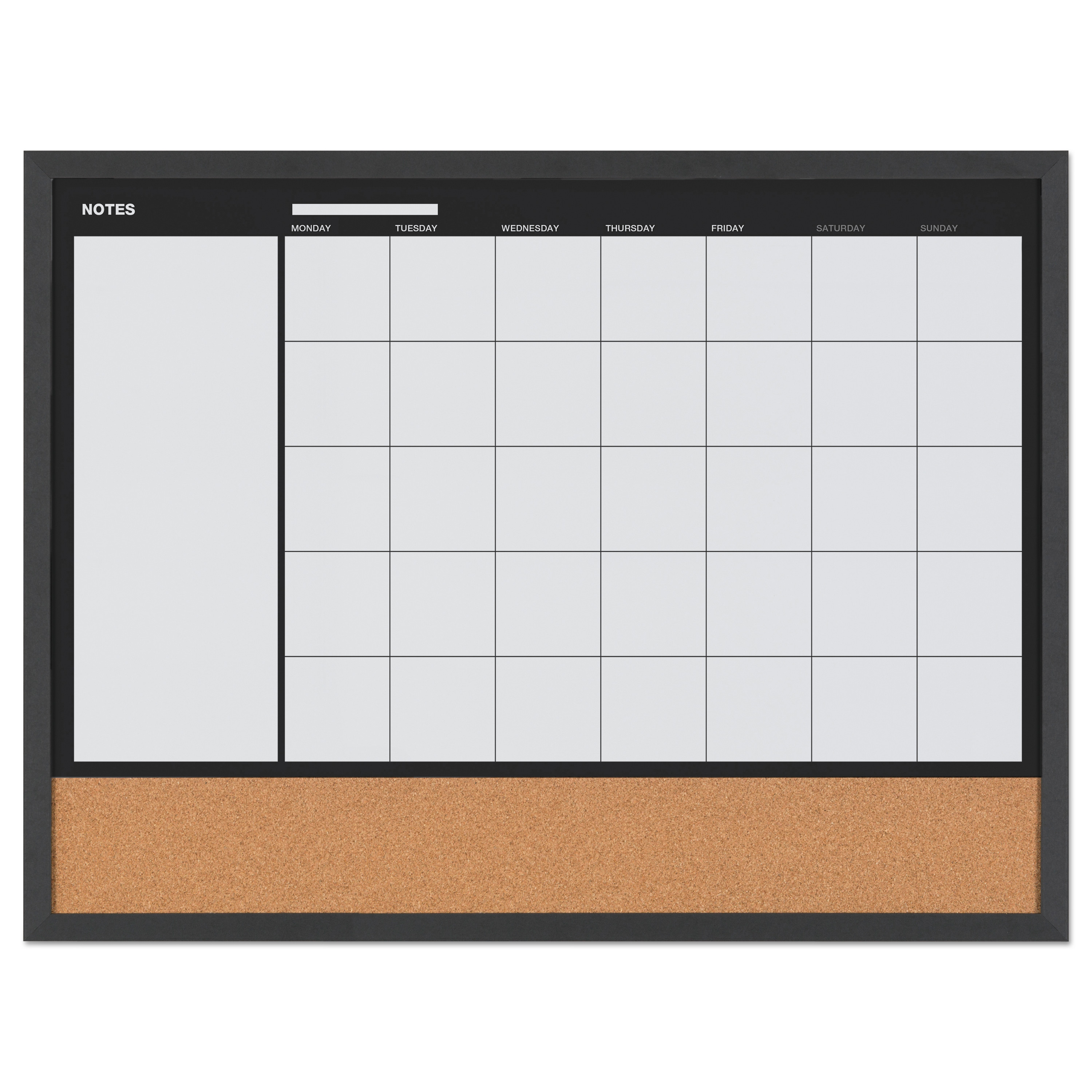  MasterVision MX04511161 3-In-1 Combo Planner, 24.21 x 17.72, White, MDF Frame (BVCMX04511161) 