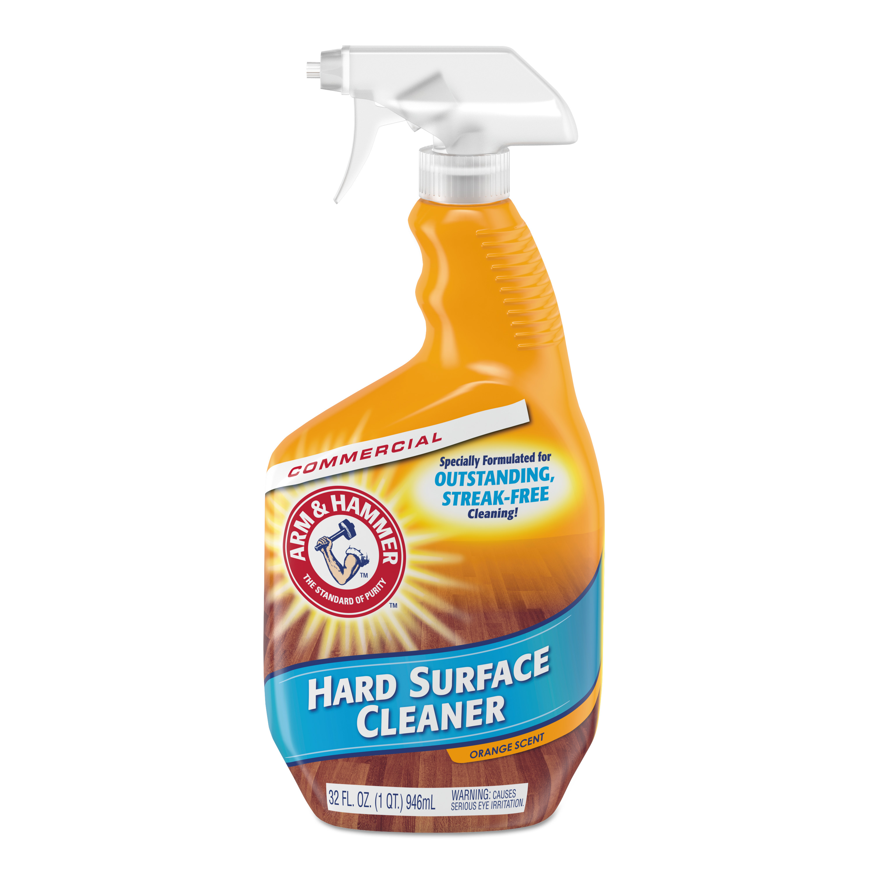  Arm & Hammer 33200-00554 Hard Surface Cleaner, Orange Scent, 32 oz Trigger Spray Bottle (CDC3320000554EA) 
