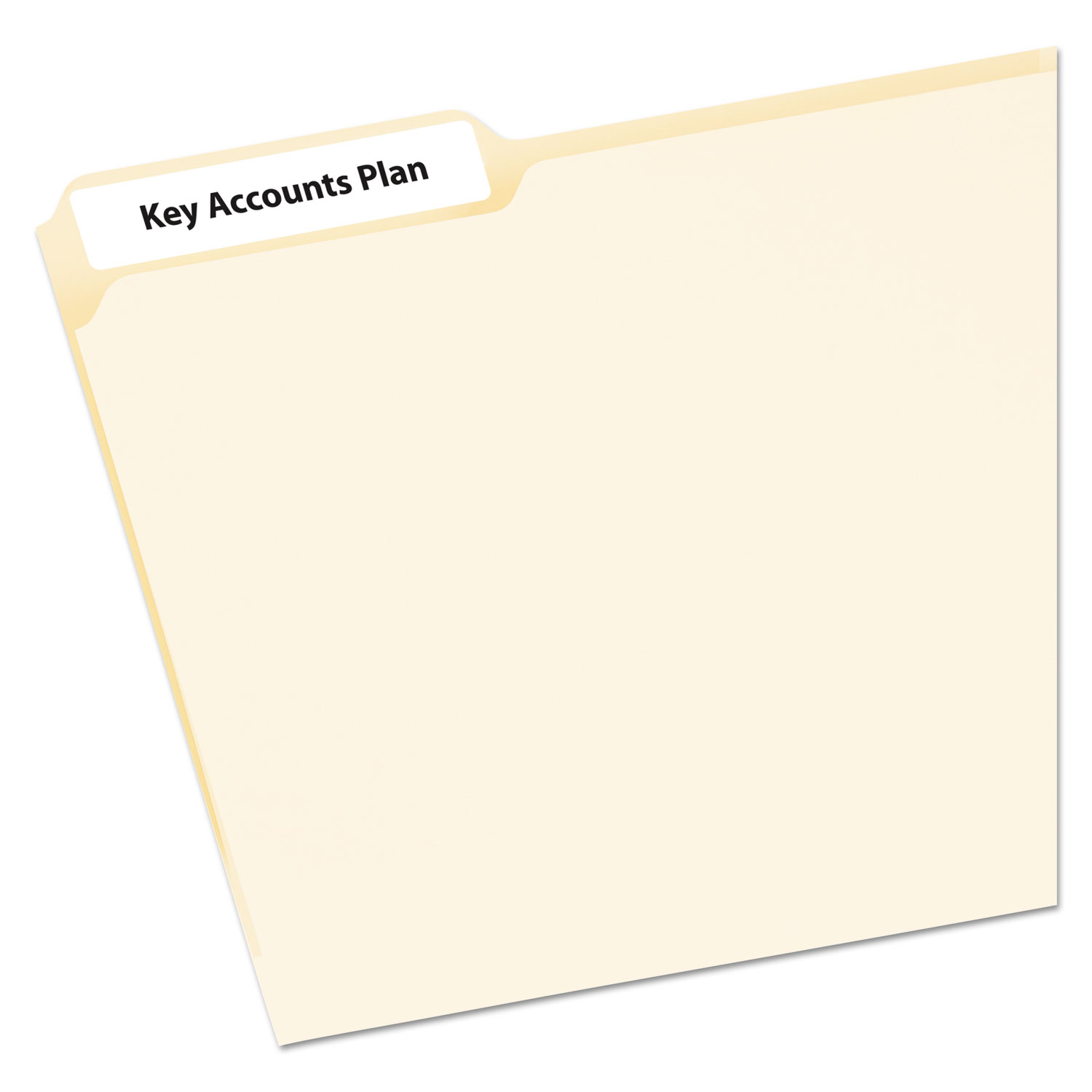 Avery® EcoFriendly Permanent File Folder Labels, 0.66 x 3.44, White, 30