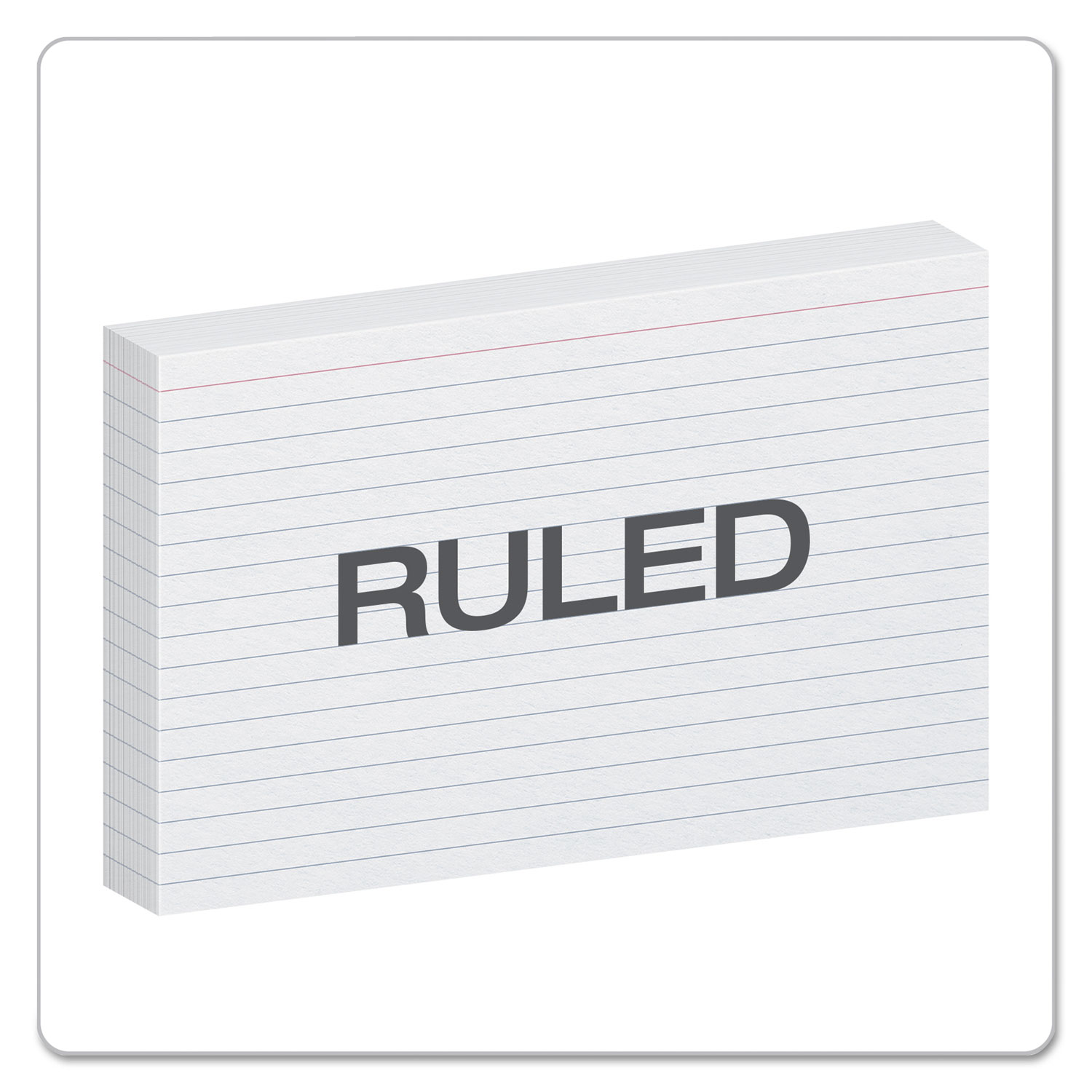 4x6 Ruled Index Cards