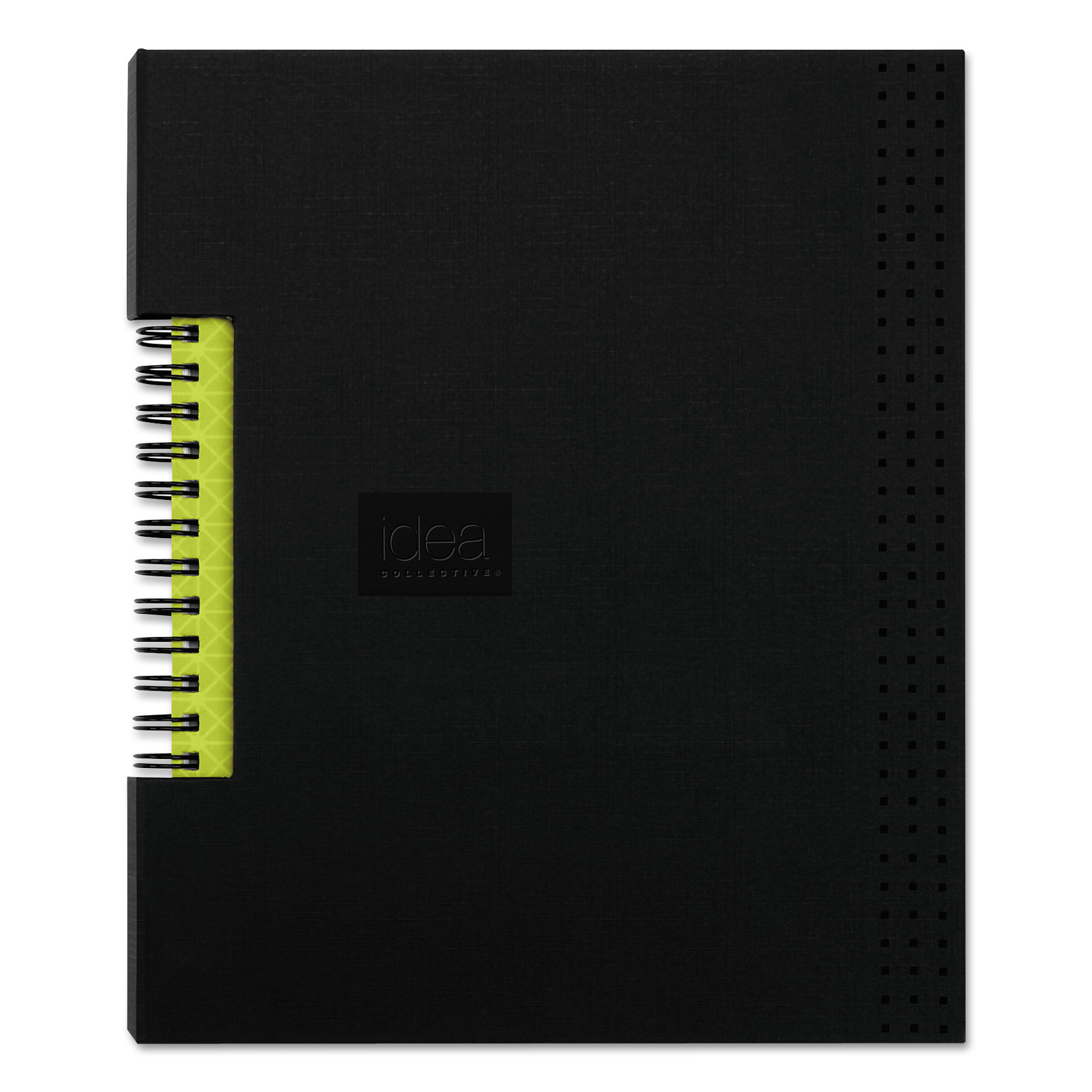  Oxford 56897 Idea Collective Professional Wirebound Hardcover Notebook, 5 7/8 x 8 1/4, Black (TOP56897) 