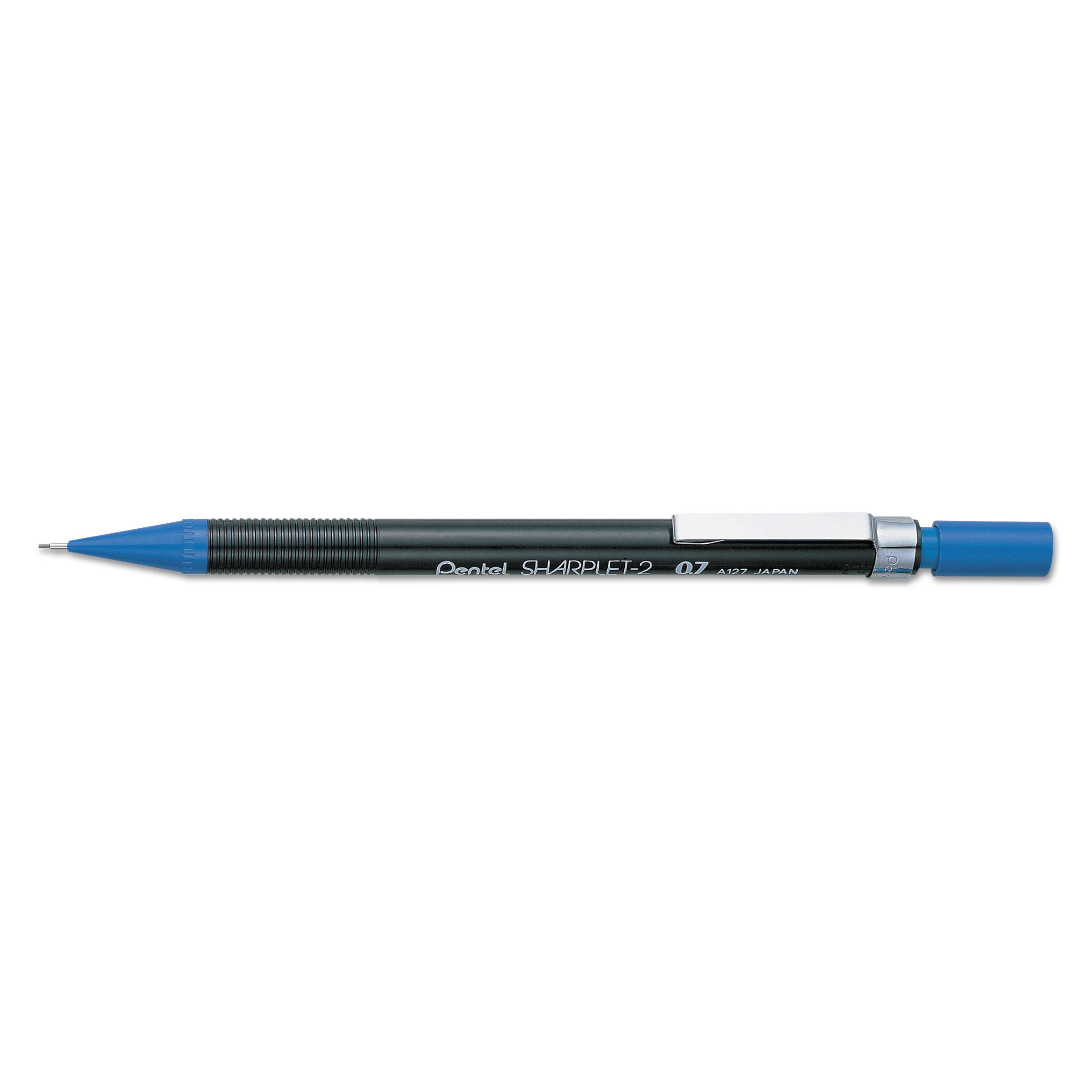  Pentel A127C Sharplet-2 Mechanical Pencil, 0.7 mm, HB (#2.5), Black Lead, Dark Blue Barrel (PENA127C) 